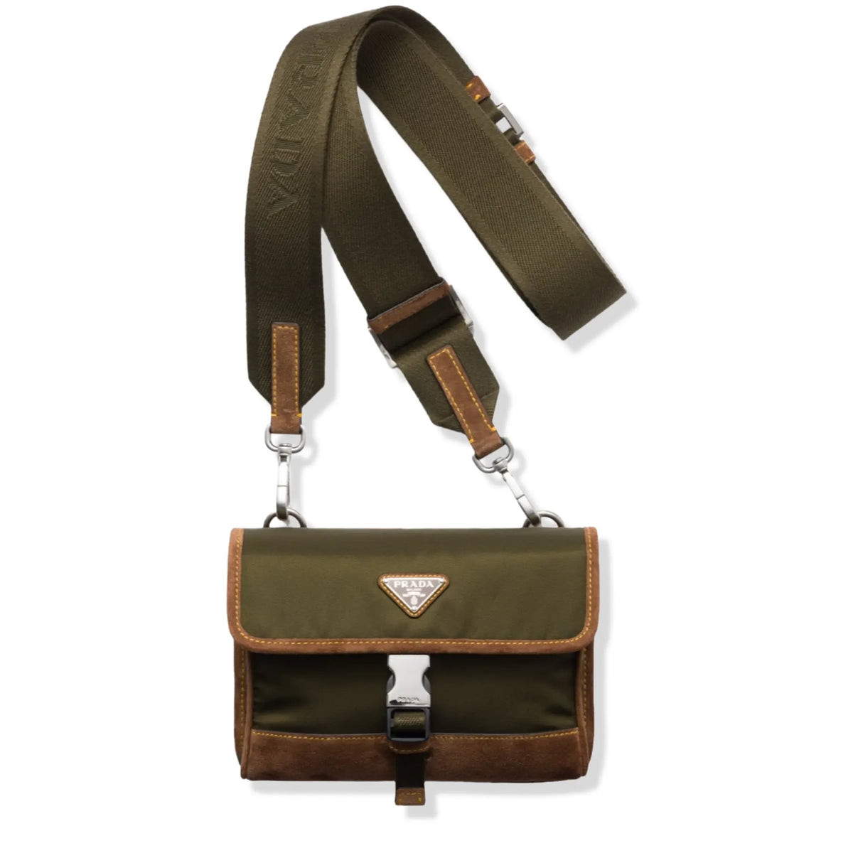 PRADA オリーブグリーン ケース Prada Canvas Olive Green Smartphone Case |