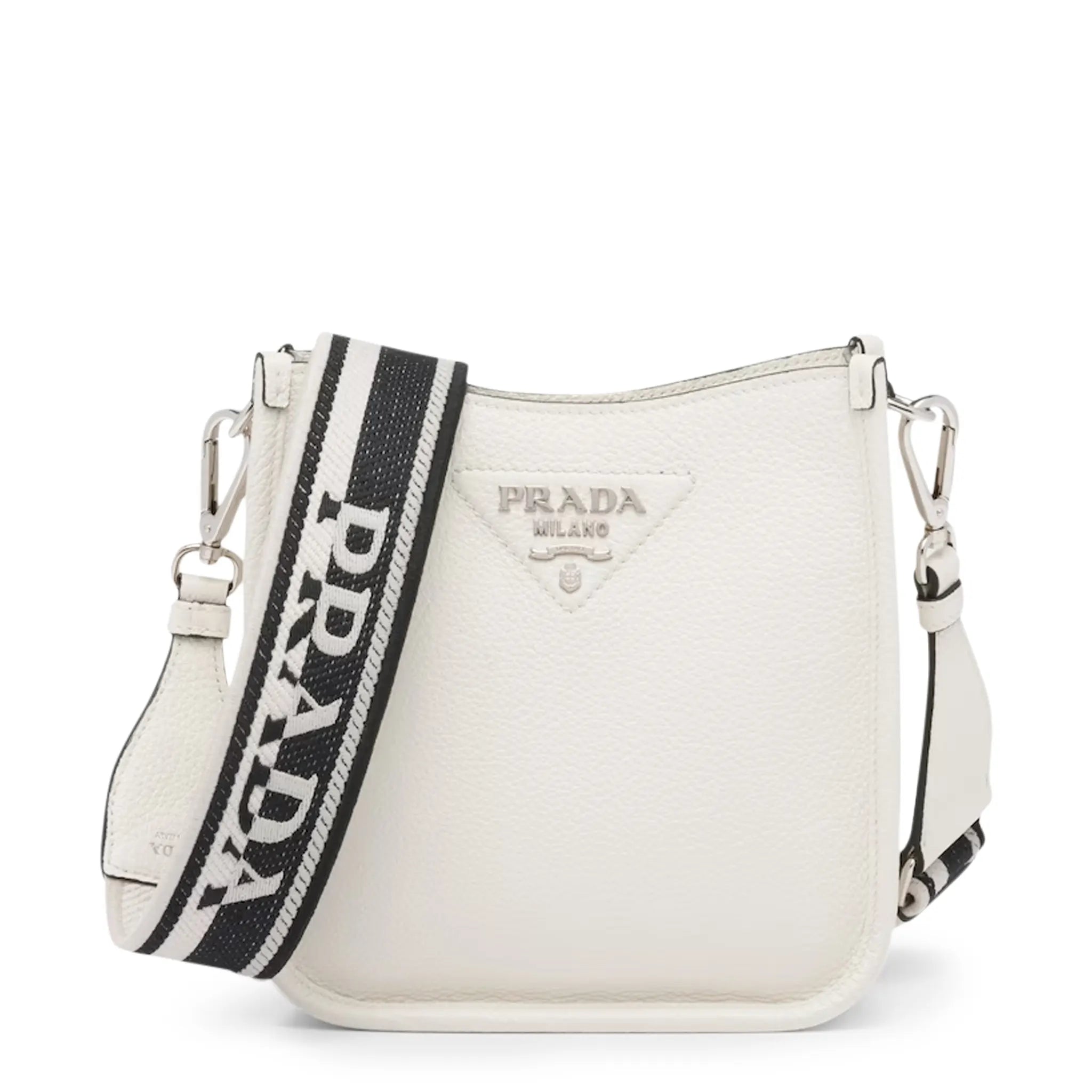 Prada camera bag white online