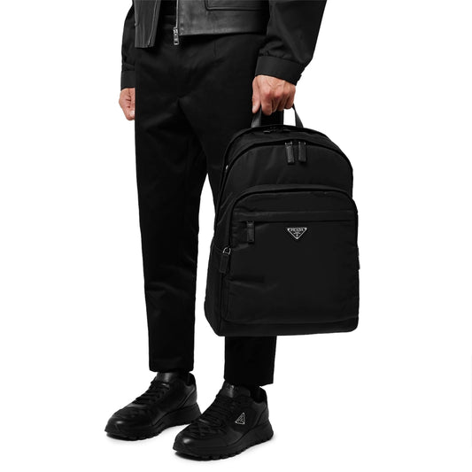 Prada Re-Nylon Black Backpack