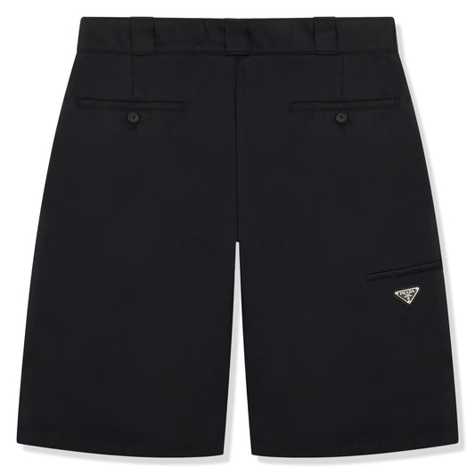 Prada Re-Nylon Black Shorts