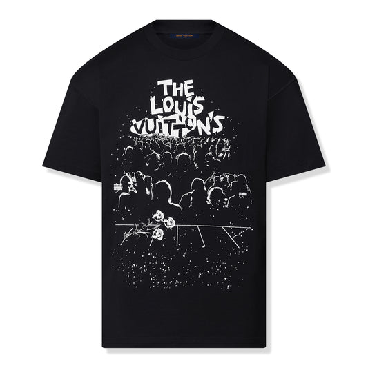 Preloved - Louis Vuitton LV Concert Print Black T Shirt