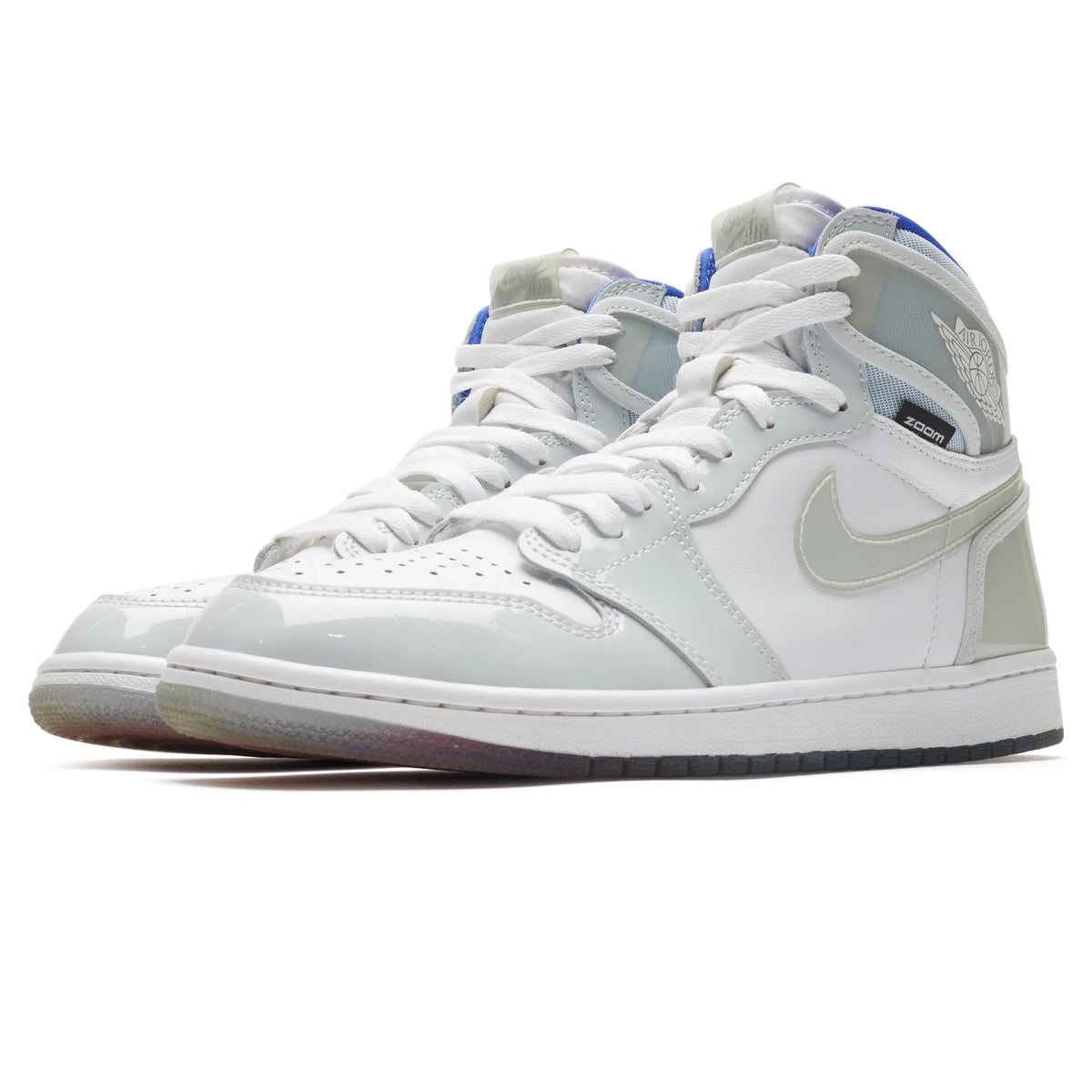 Preloved Air Jordan Retro High Zoom White Racer Blue CK6637-104
