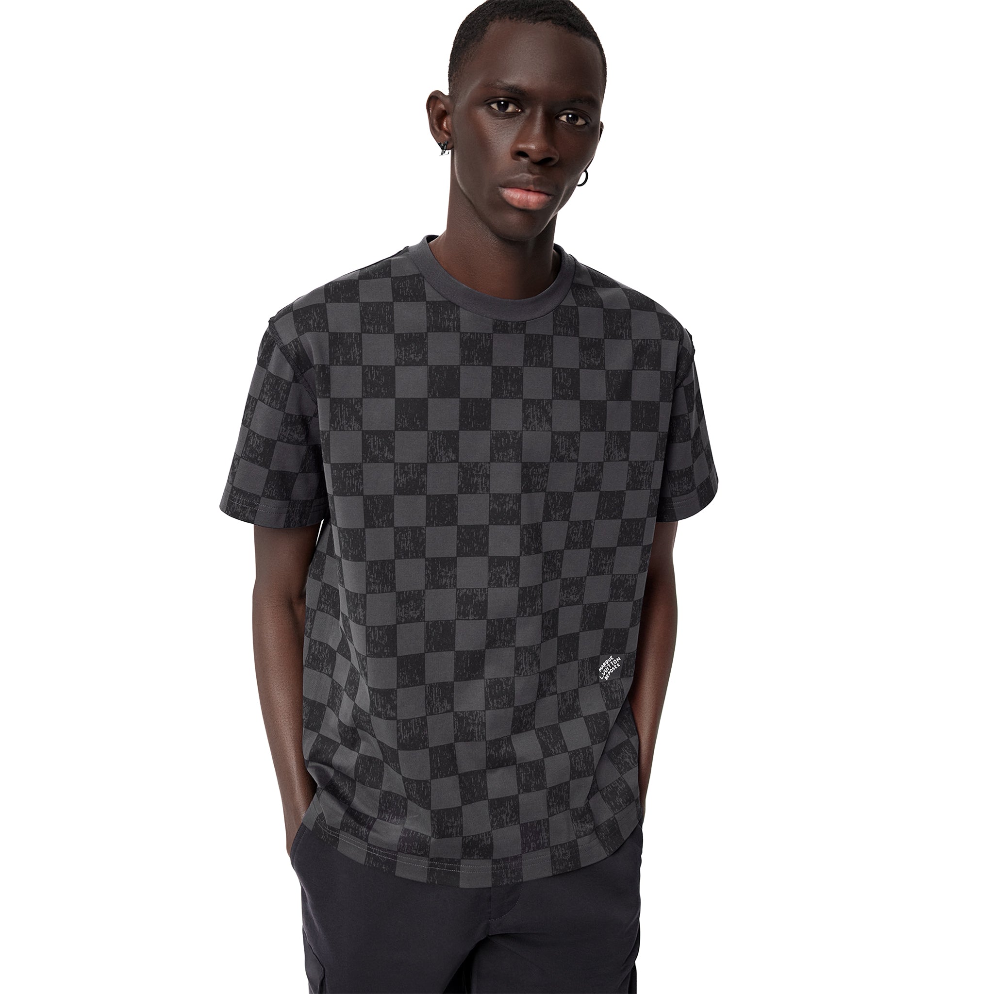 Preloved - Louis Vuitton Damier Dark Grey T Shirt – Cheap Willardmarine  Jordan outlet