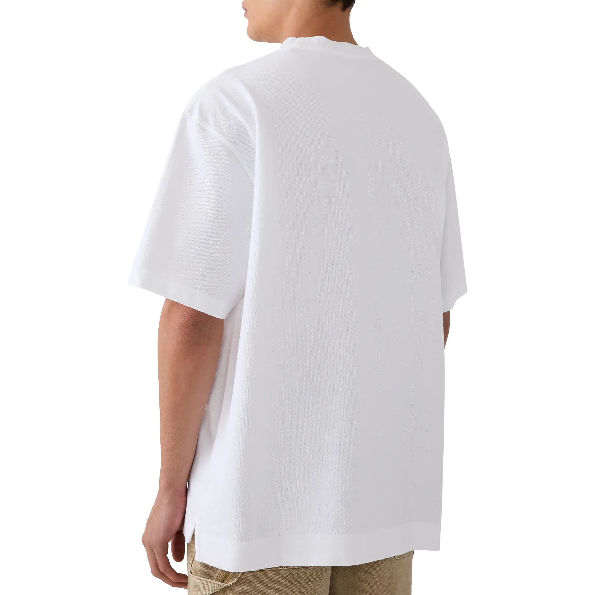 Back View of Preloved - Acne Studios Exford Tourist Logo White T-Shirt
