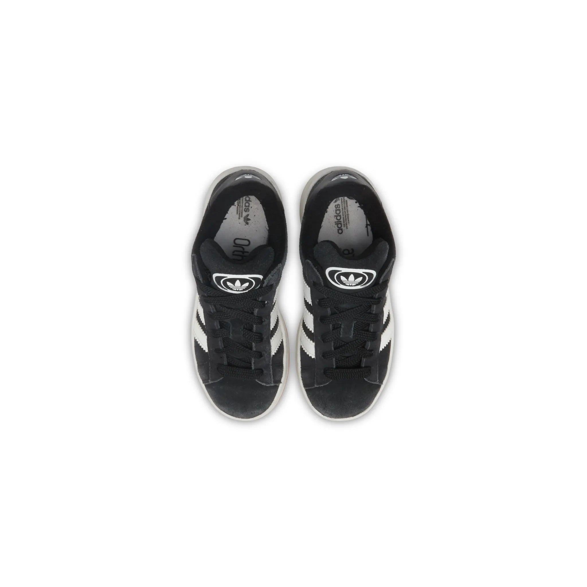 Upper View of Preloved - Adidas Campus 00s Kids Black White Gum