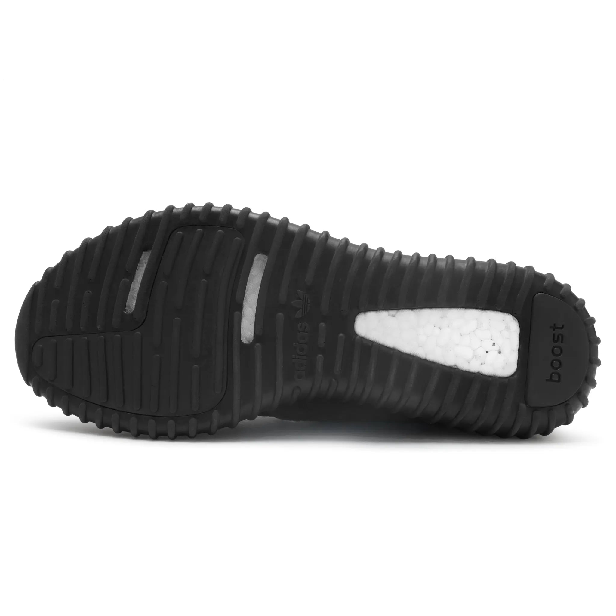 Sole View of Preloved - Adidas Yeezy Boost 350 Pirate Black (2015) AQ2659