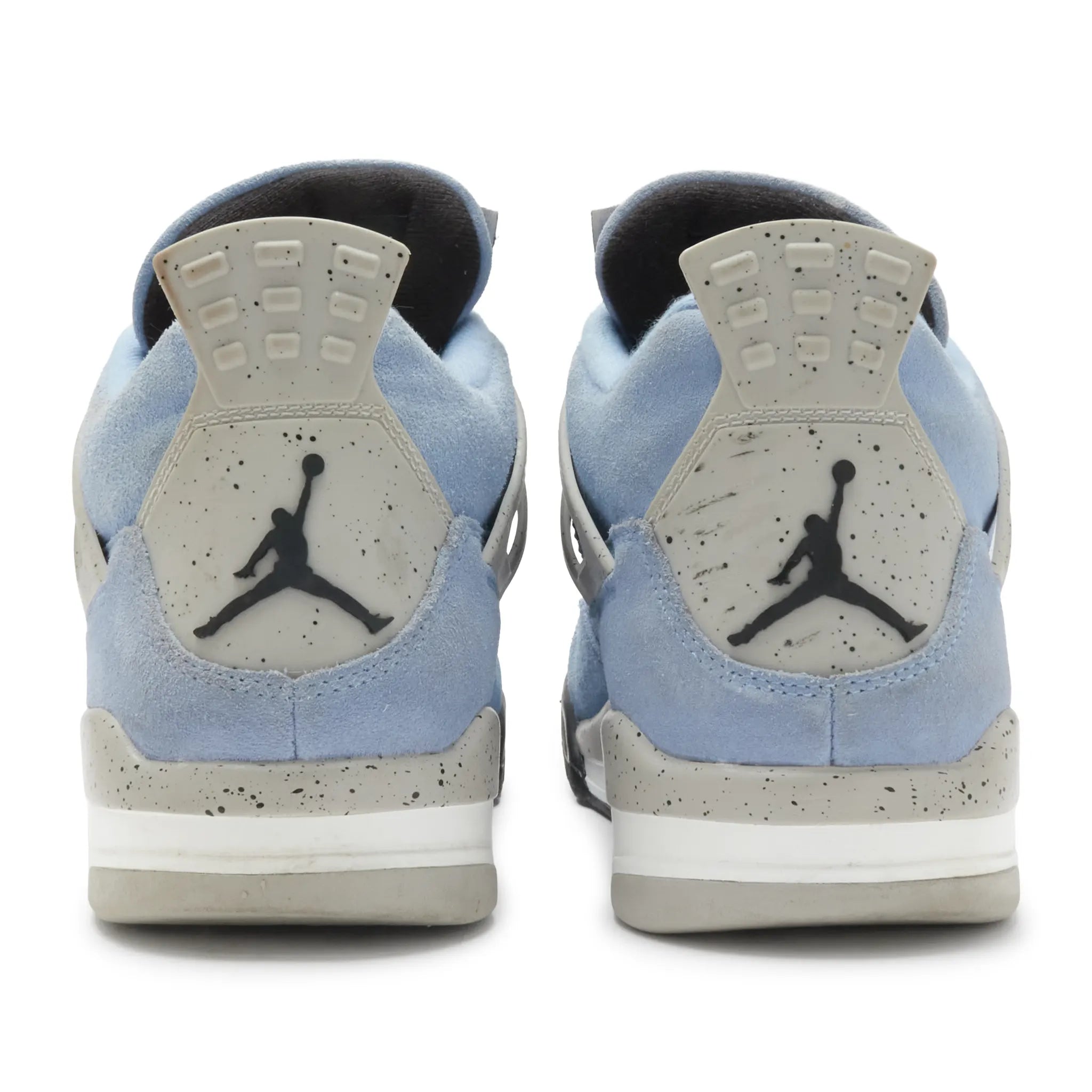 Back View of Preloved - Air Jordan 4 Retro University Blue CT8527-400