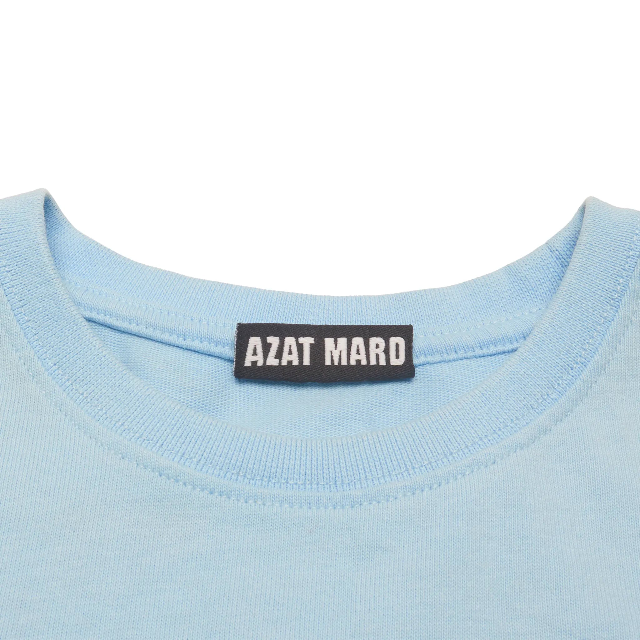Detailed View of Preloved - Azat Mard Les Gens Kids Baby Blue T-Shirt