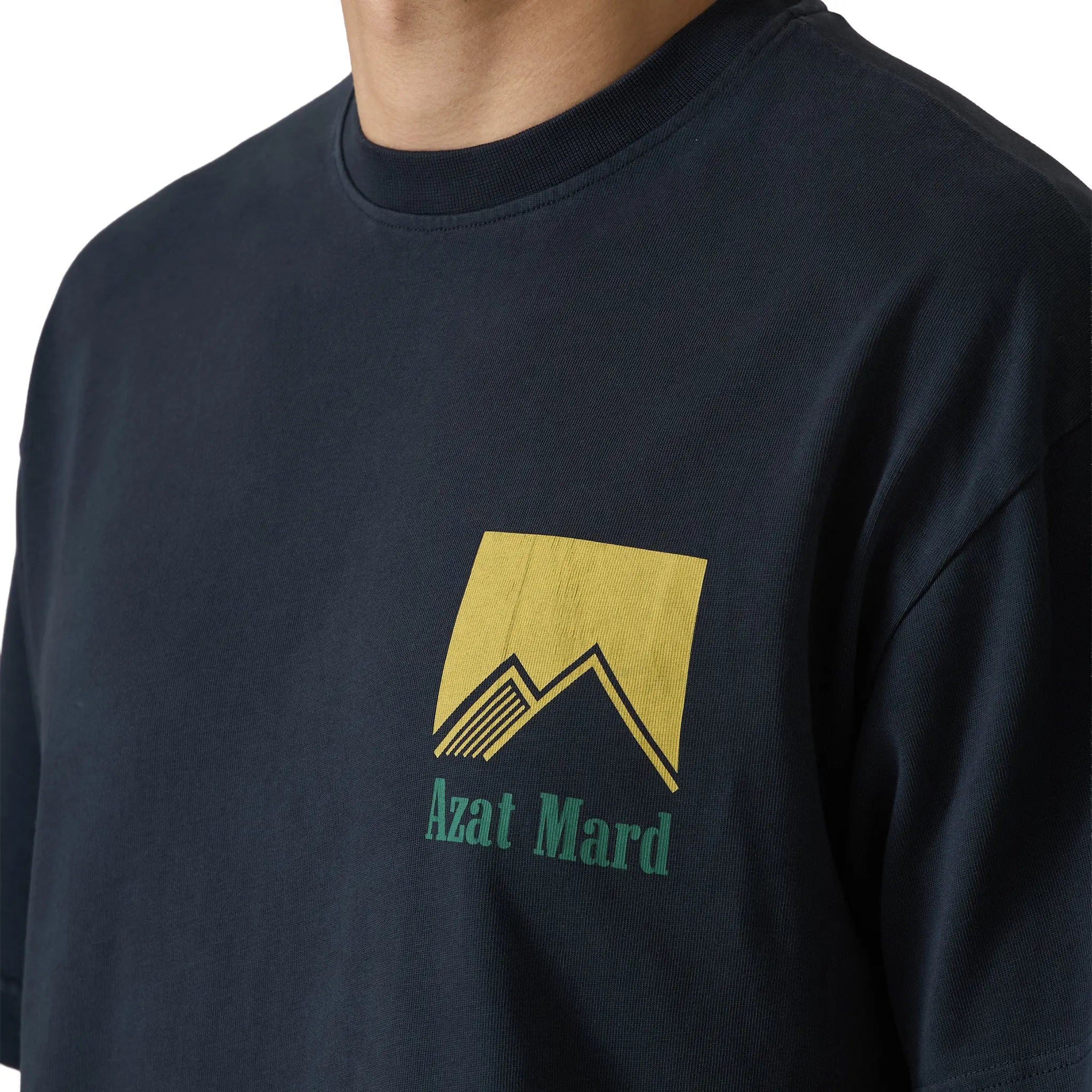 Detailed View of Preloved - Azat Mard Special Blends Washed Black T-Shirt