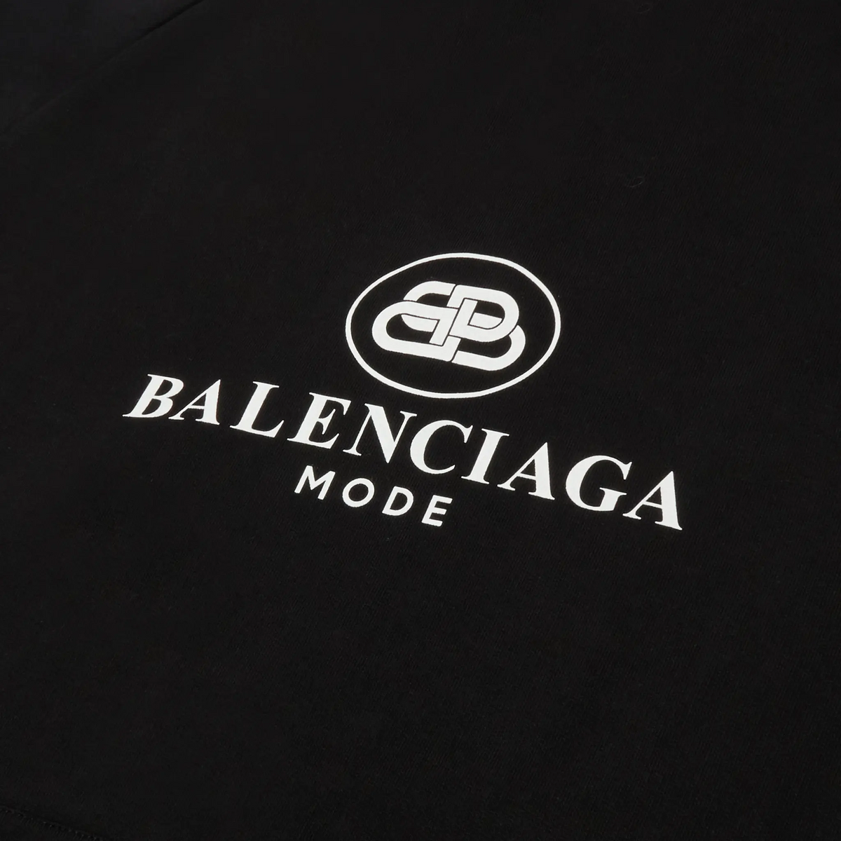Preloved - Balenciaga BB Mode Oversized Black Hoodie |