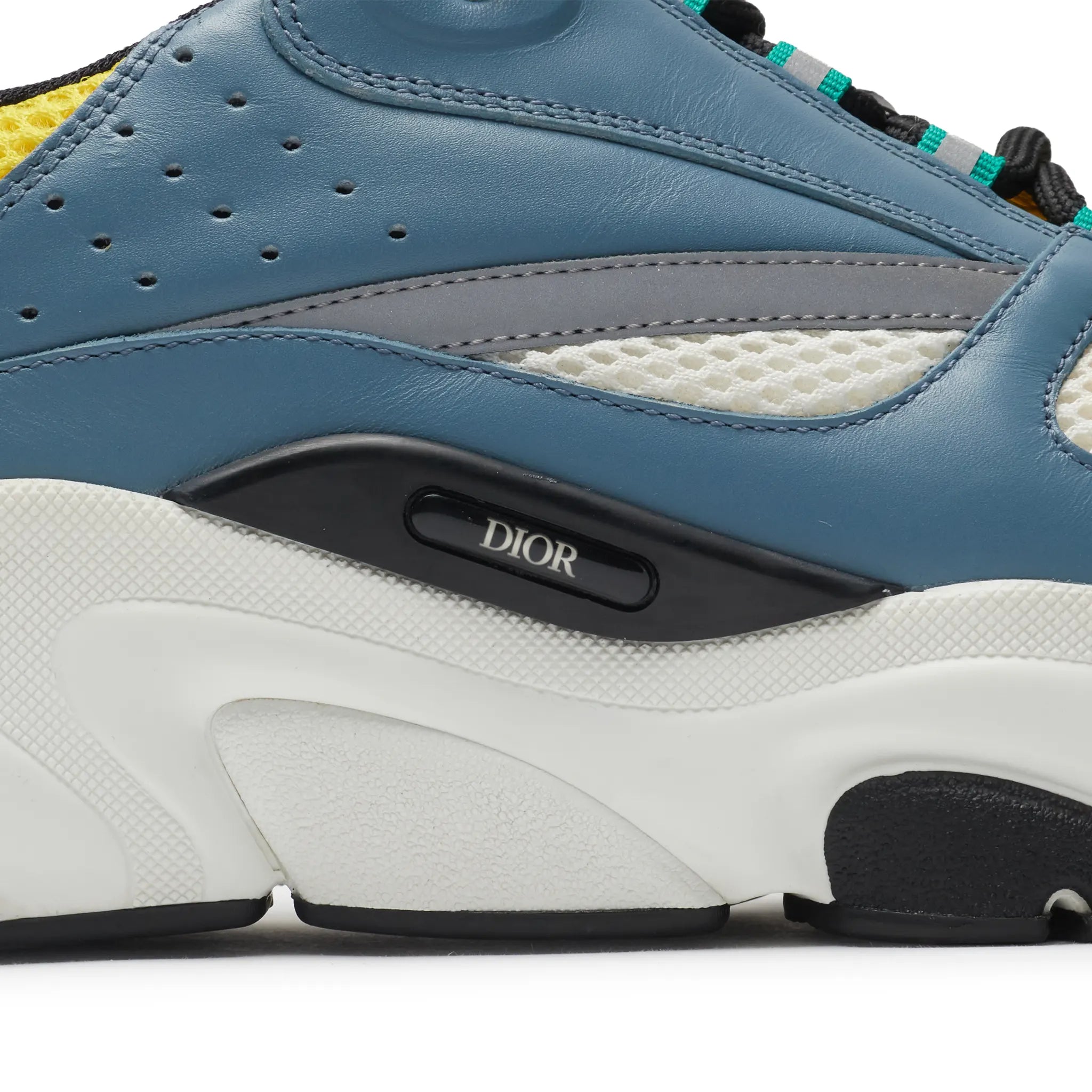 Dior Logo View of Preloved - Dior B22 Blue Yellow Trainer 3SN231ZCQ_H561