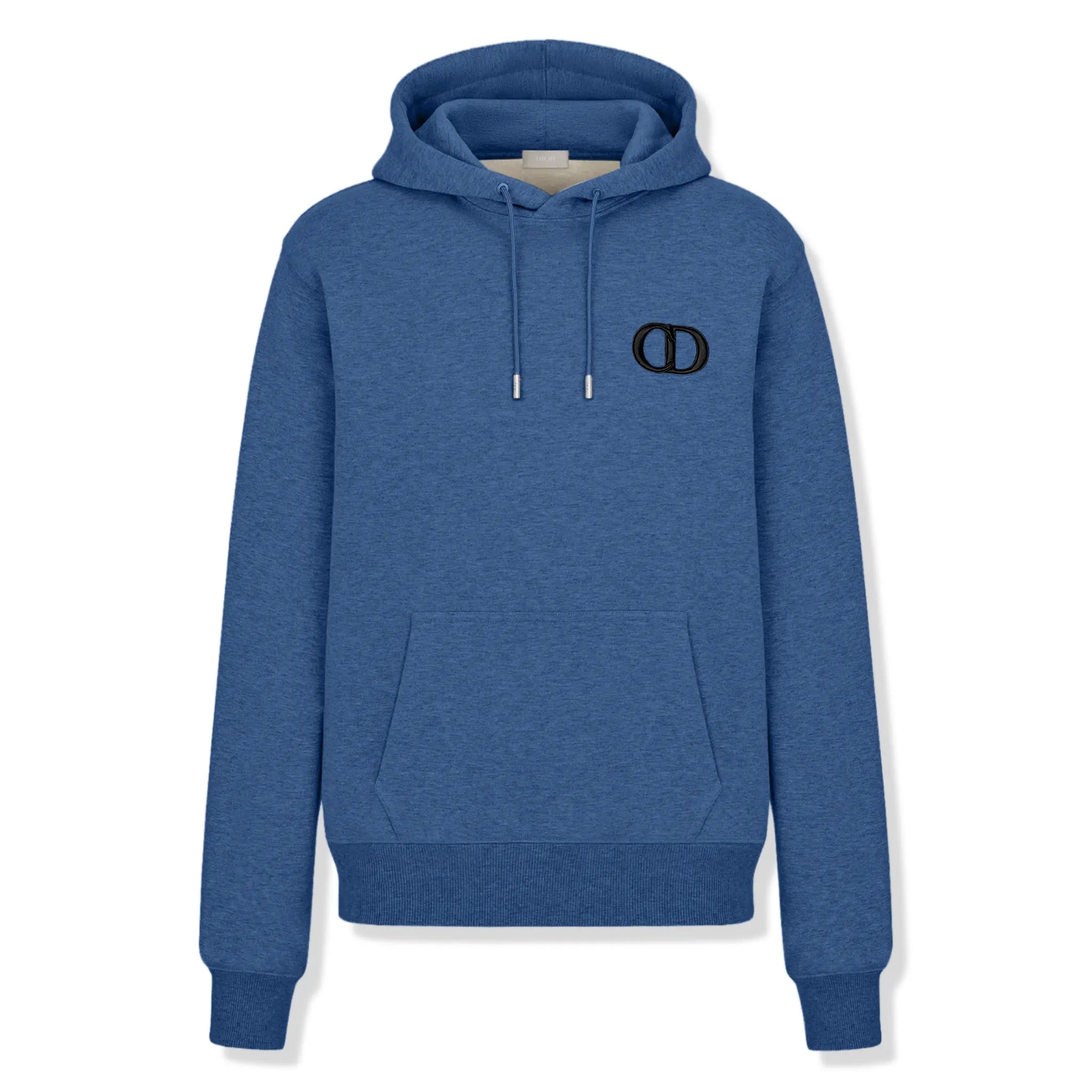 Front View of Preloved - Dior CD Icon Blue Hoodie 113J698A0531_C537
