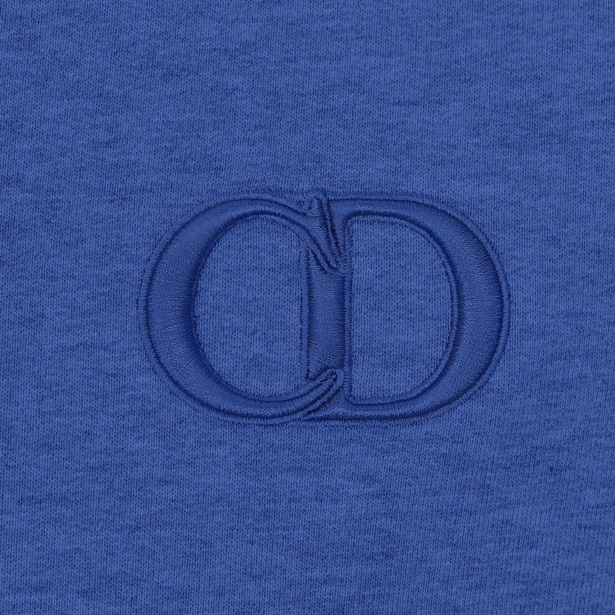 Detailed View of Preloved - Dior CD Icon Electric Blue Sweatshirt 113J699A0531