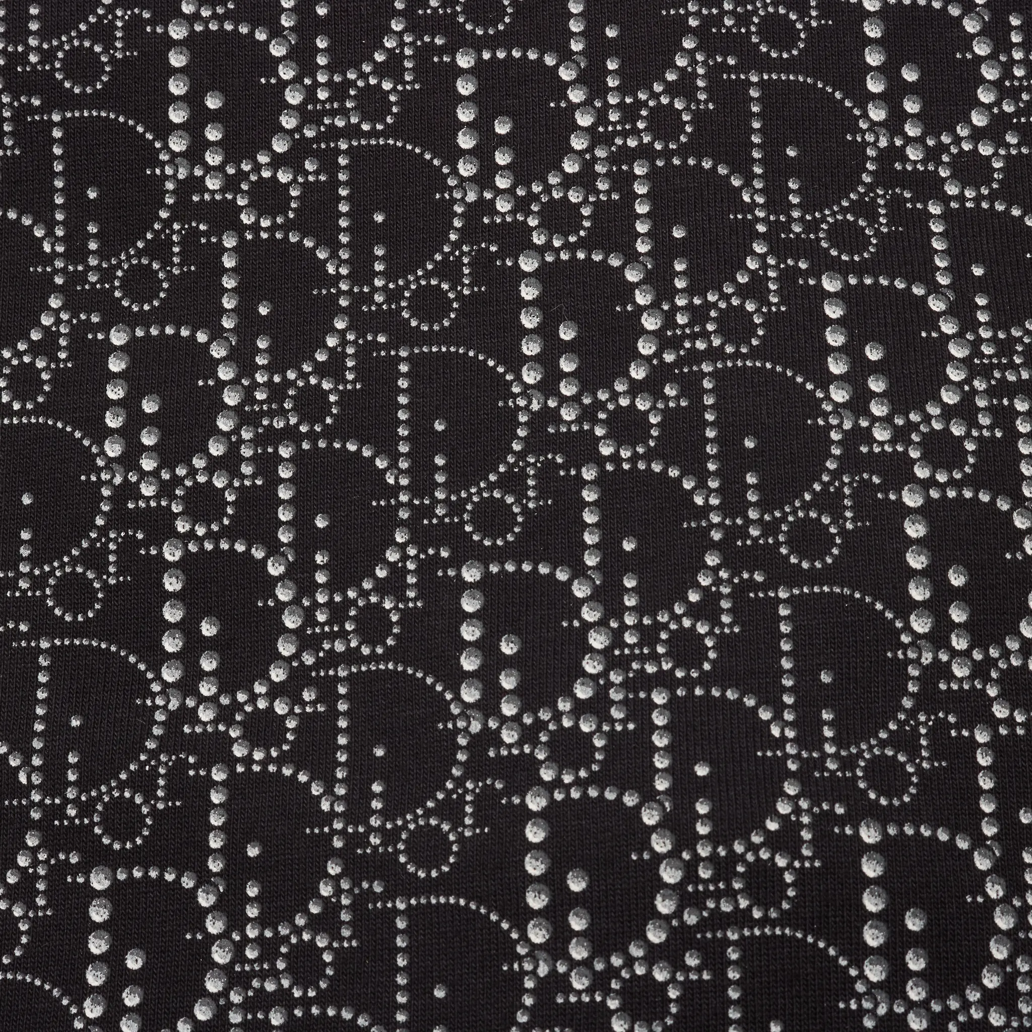 Detailed View of Preloved - Dior Oblique Beaded Navy Oversized T-Shirt 043J625C0674_C588