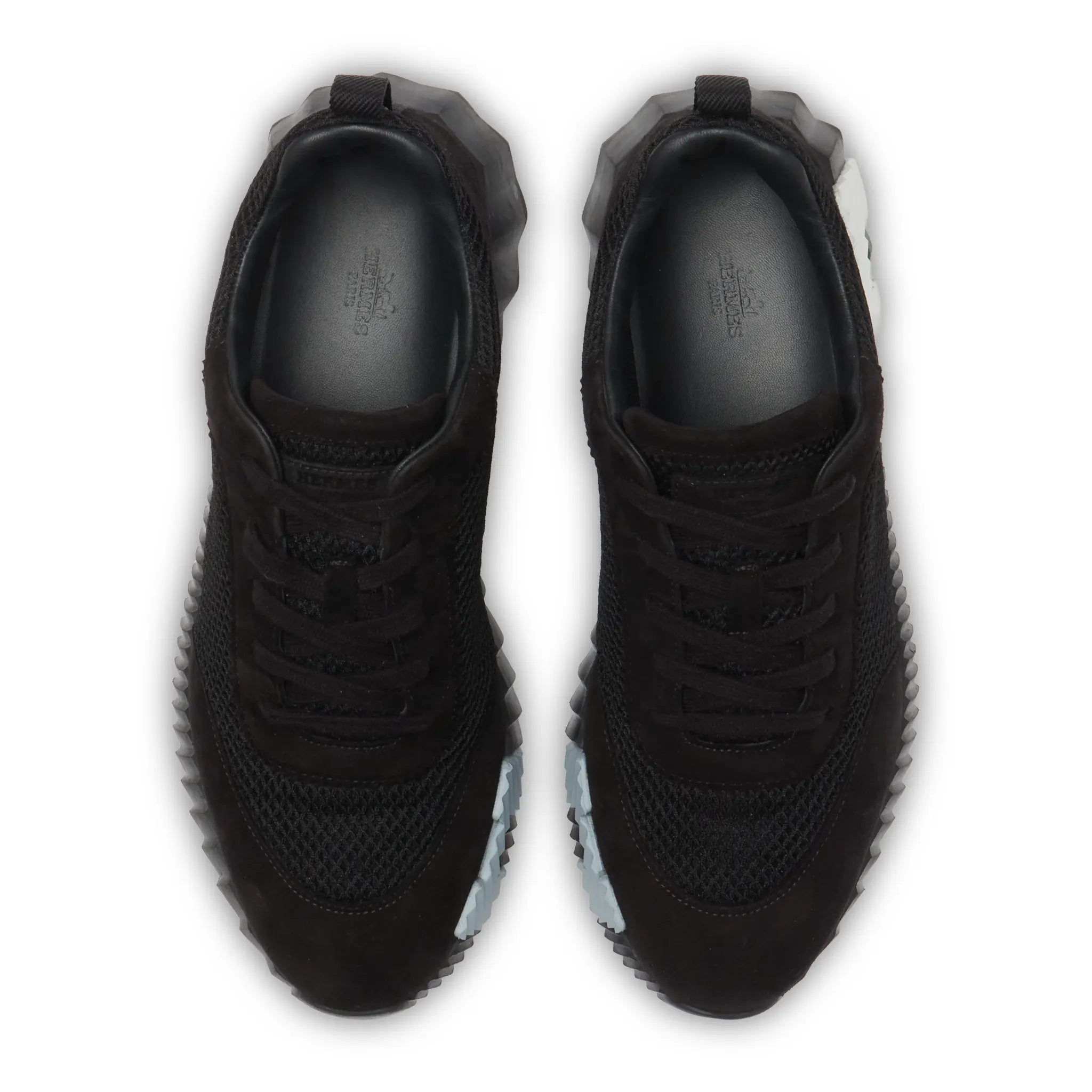 Uppper View of Preloved - Hermes Paris Bouncing Sneaker Black H232856ZH01415