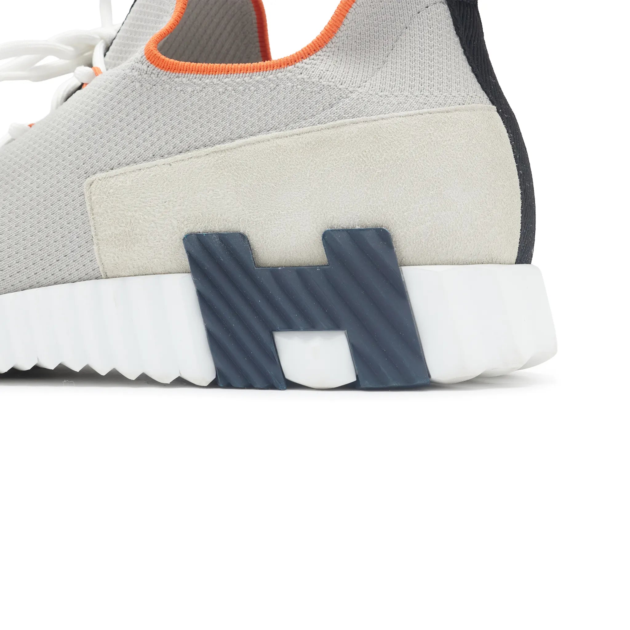Detailed View of Preloved - Hermes Paris Lift Slip-On Multicolor Beige Galet Sneaker H252858zhbg440