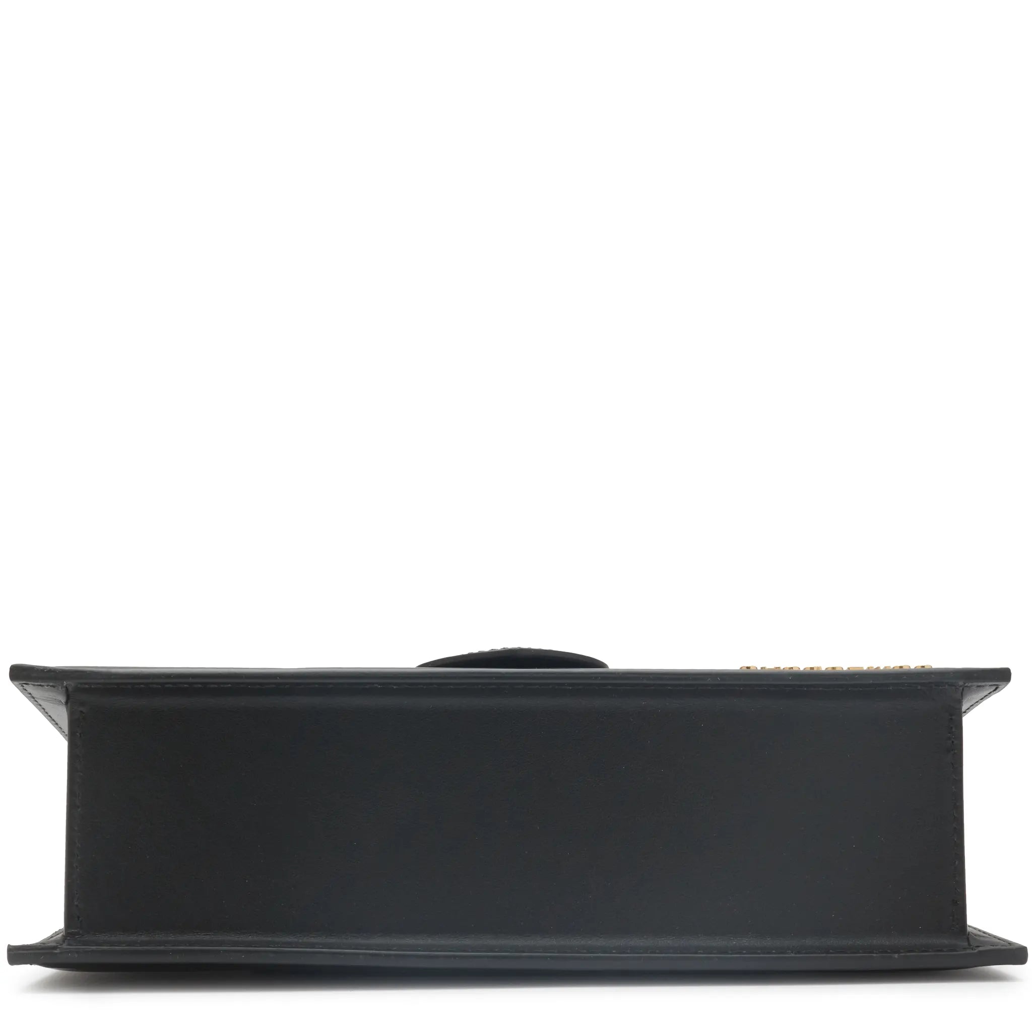 Lower View of Preloved - Jacquemus Large Bambino Black Crossbody Bag
