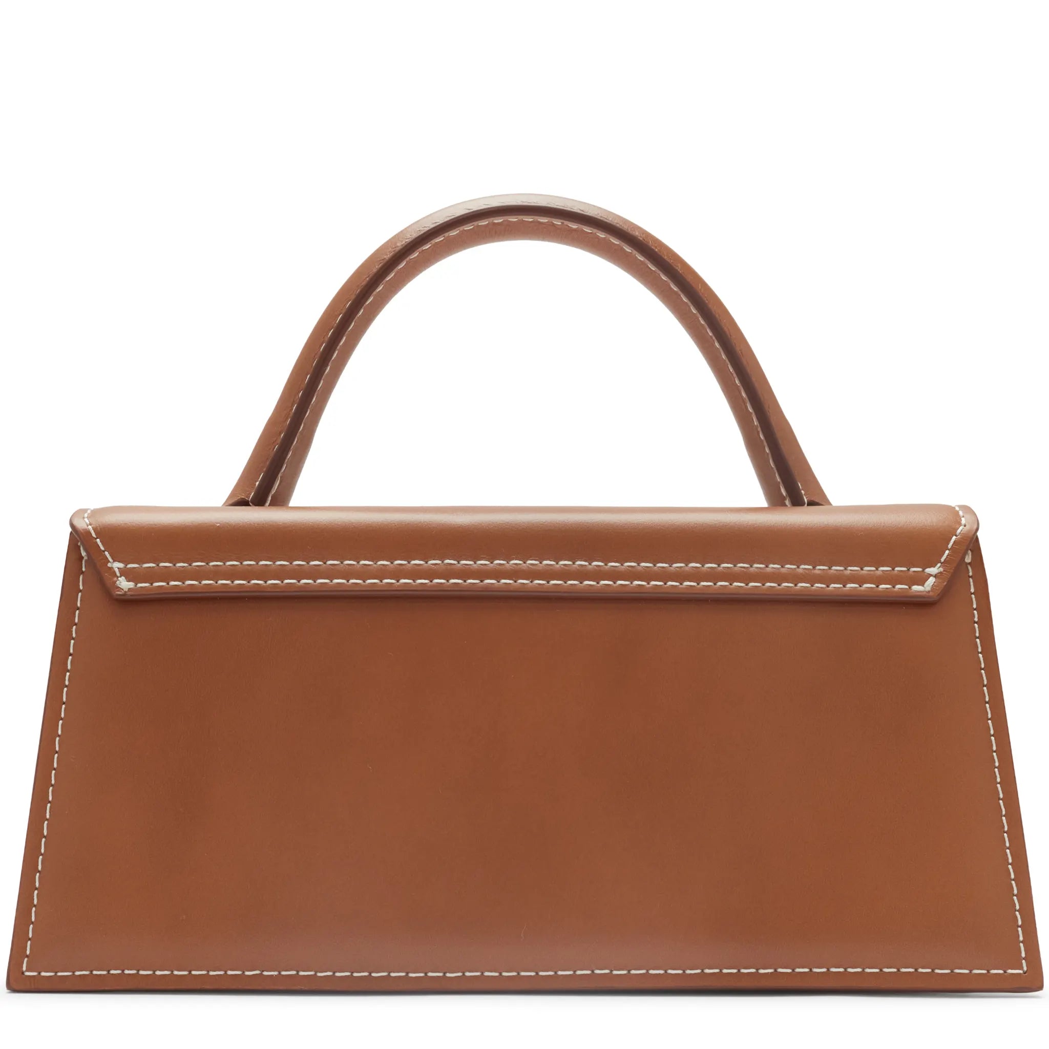 Back View of Preloved - Jacquemus Long Chiquito Signature Light Brown Handbag BAW00004AC01C04811
