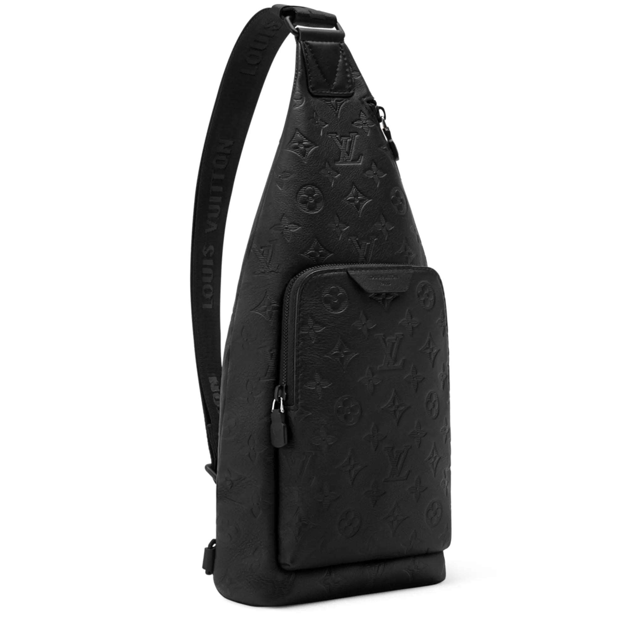 Front Side View of Preloved - Louis Vuitton Black Duo Slingbag NVPROD6740002V