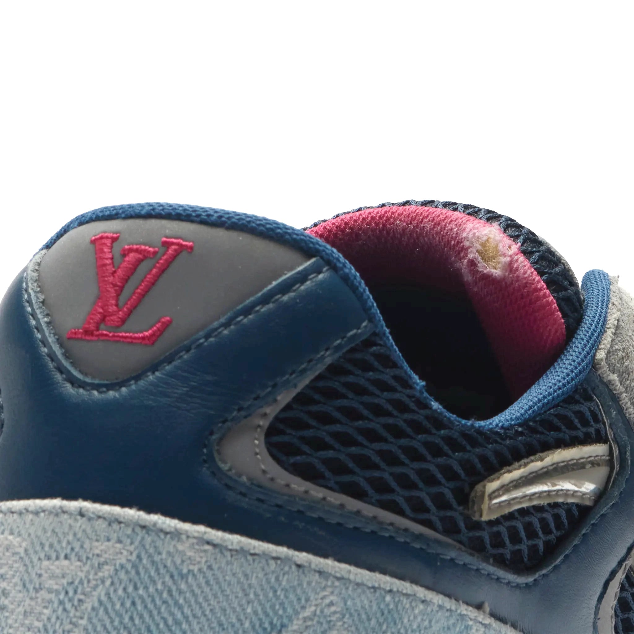 Detailed View of Preloved - Louis Vuitton LV Run Away Blue Sneaker 1ABFCI
