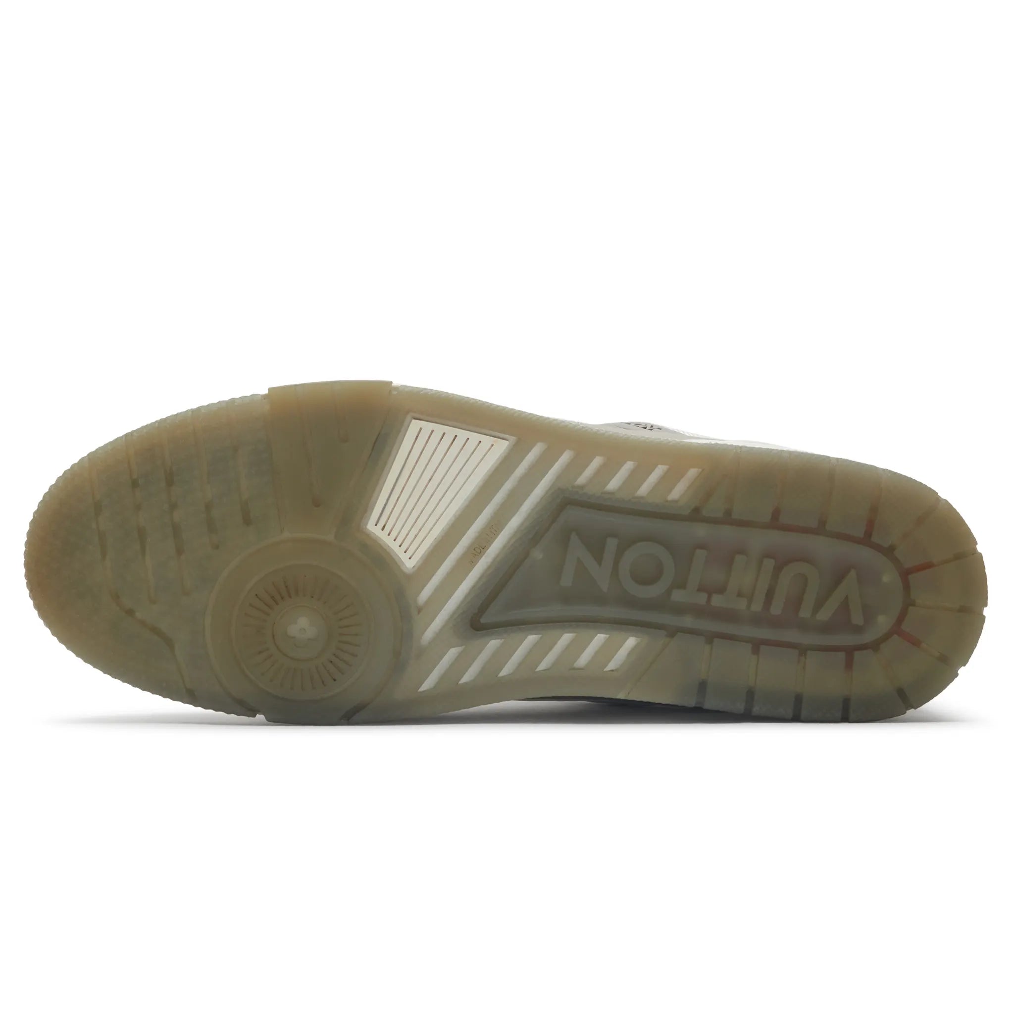 Sole View of Preloved - Louis Vuitton LV Trainer Grey Sneaker 1A8KB8