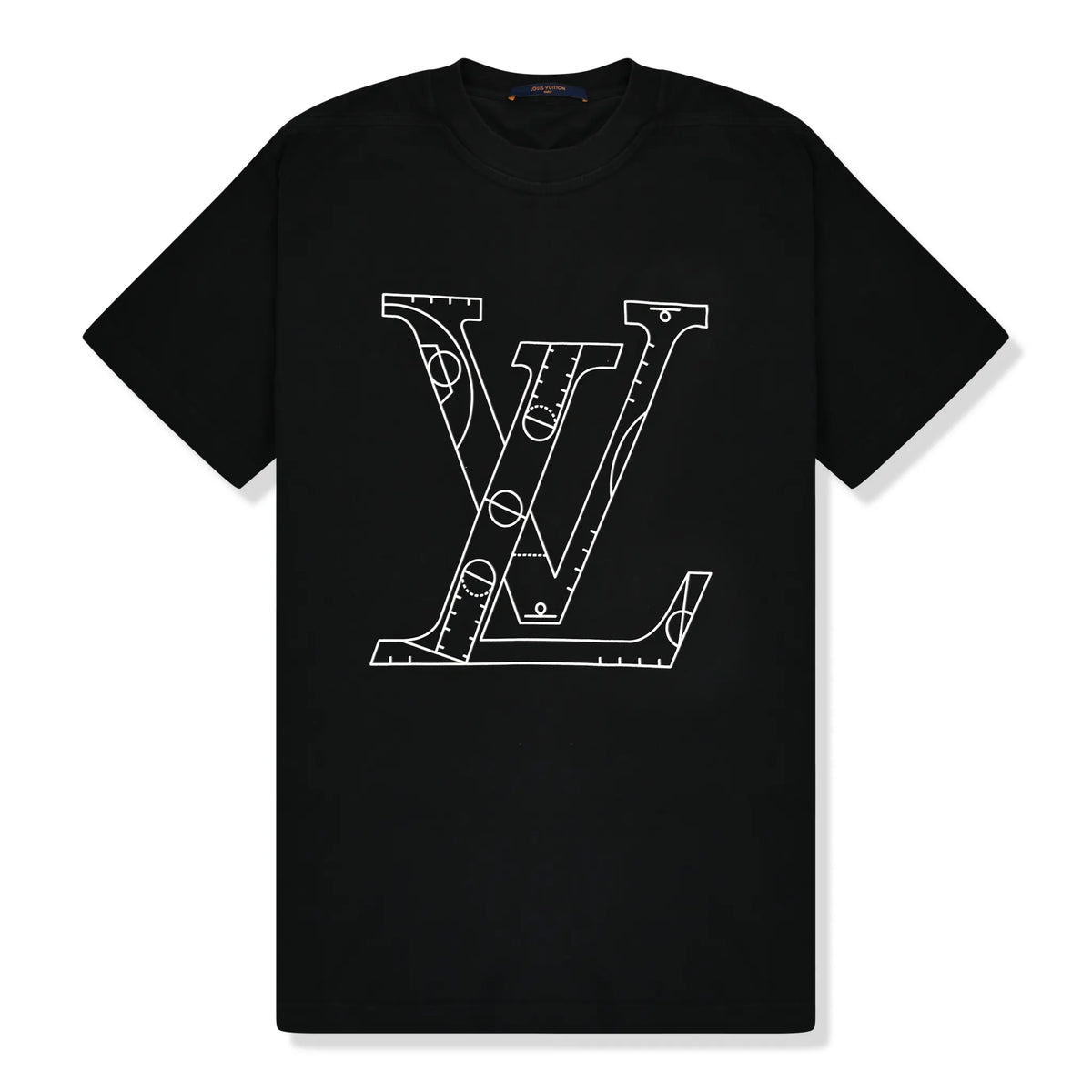 Louis Vuitton NBA Black T Shirt | 1A8X0Z Louis Vuitton NBA Black T Shirt | 1A8X0Z