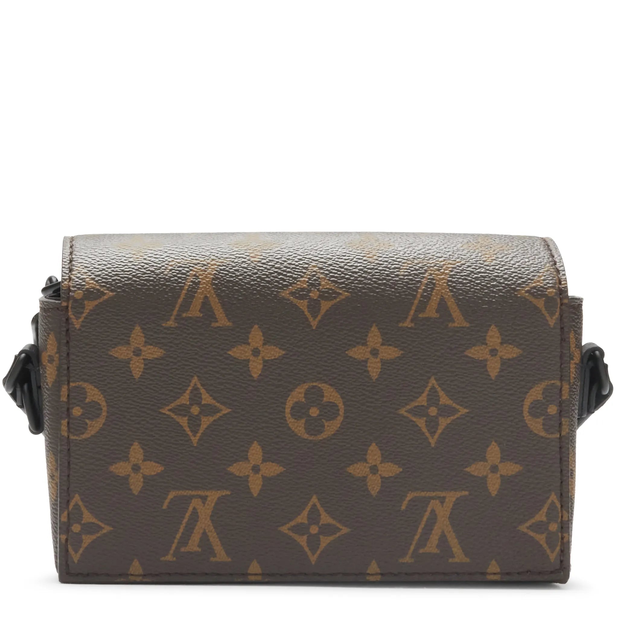 Back View of Preloved - Louis Vuitton Steamer Monogram Macassar Canvas Wearable Wallet