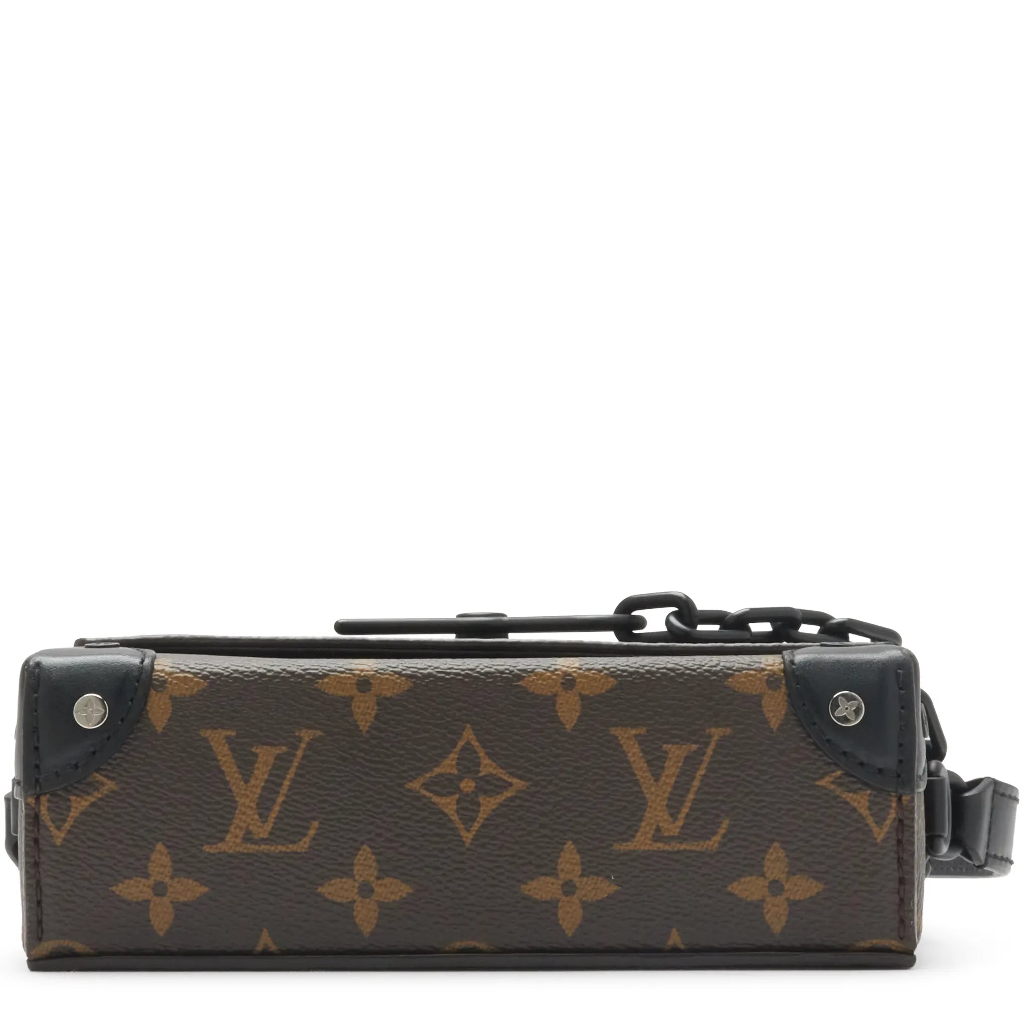 Lower View of Preloved - Louis Vuitton Steamer Monogram Macassar Canvas Wearable Wallet
