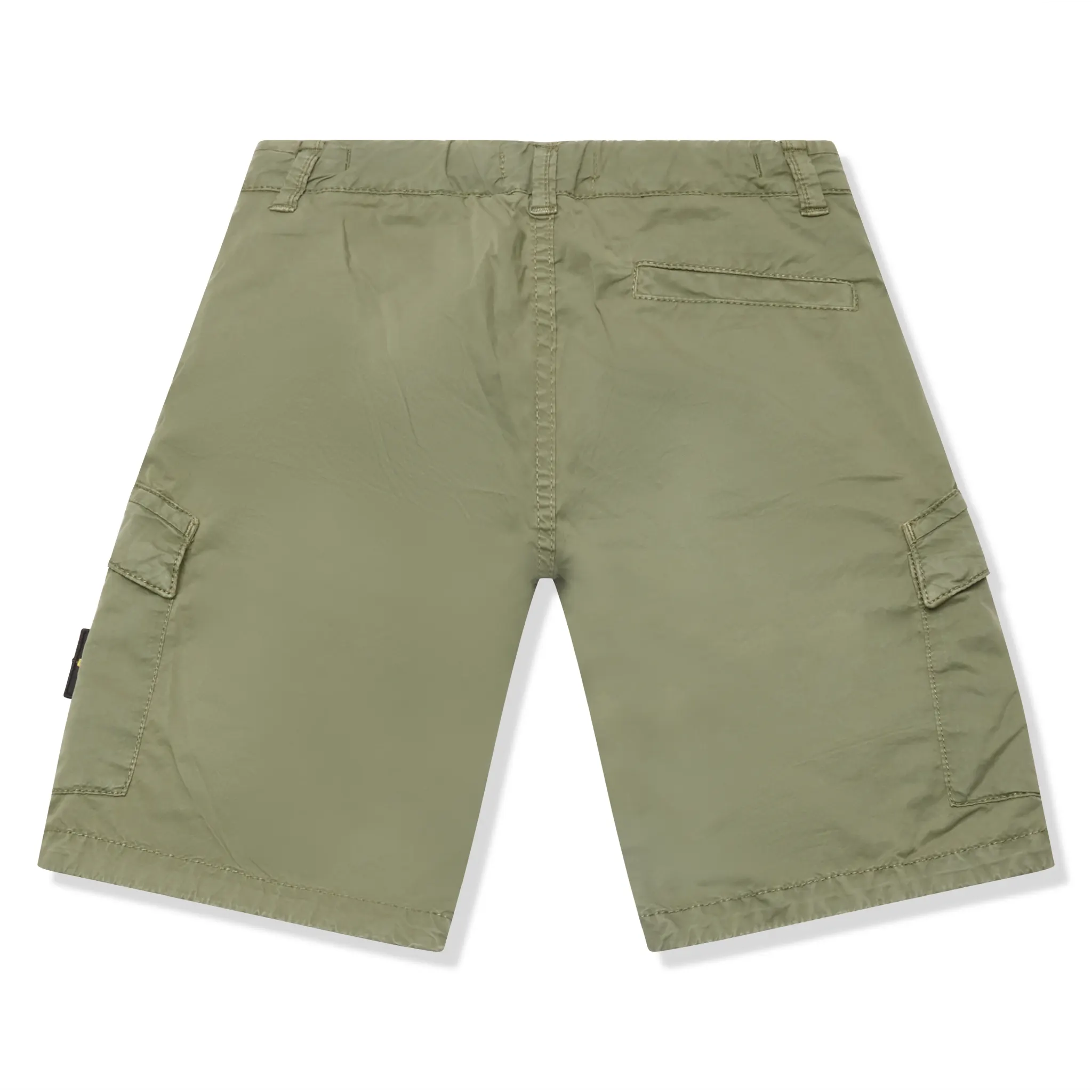 Back View of Preloved - Stone Island Junior Bermuda Green Shorts
