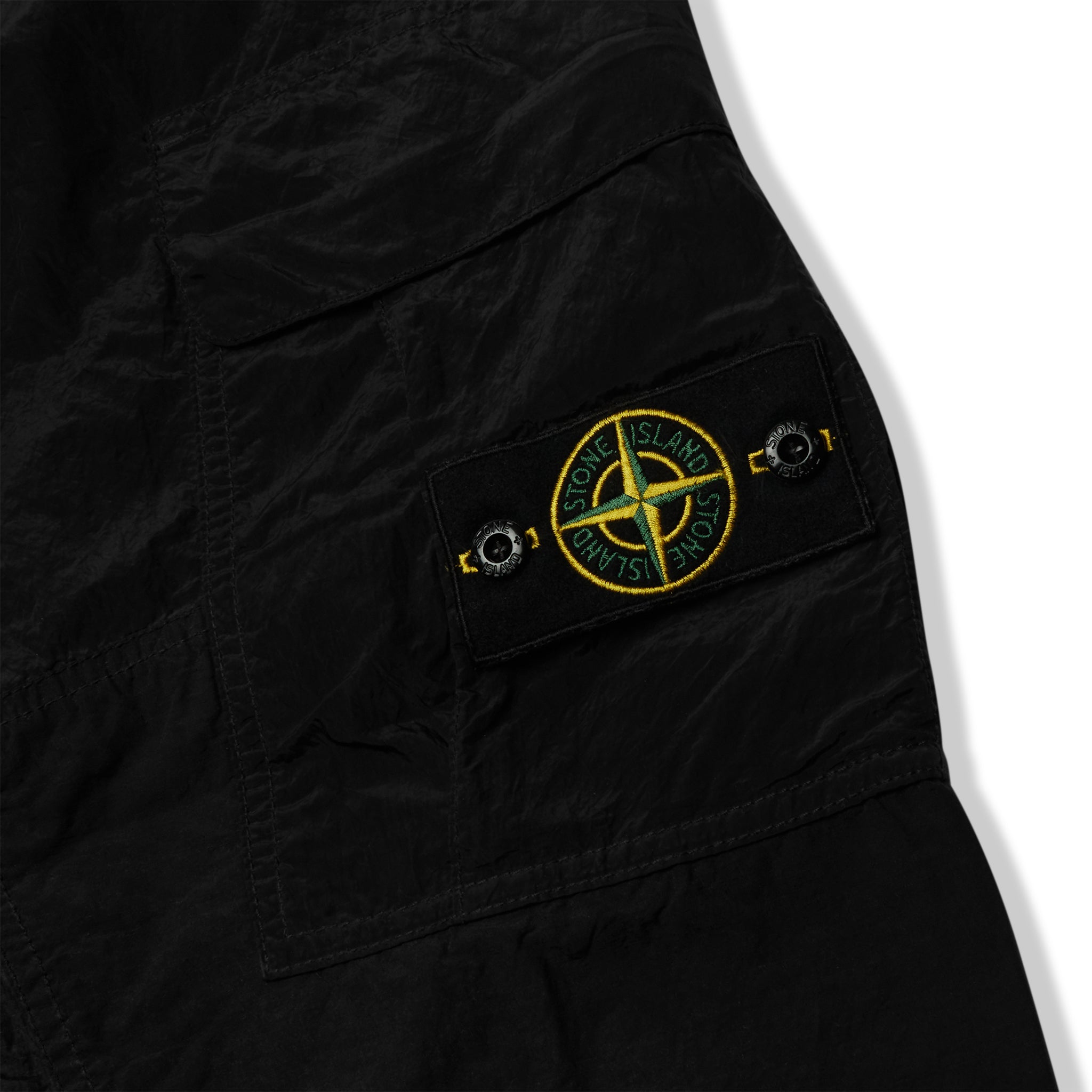 Badge view of Preloved - Stone Island Nylon Metal Black Cargo Pants 701530617