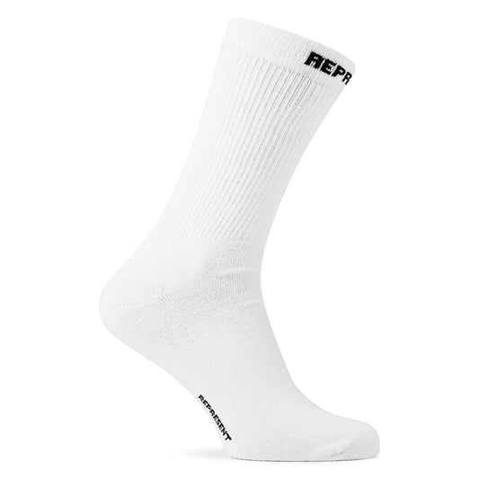 Represent Core White Sock