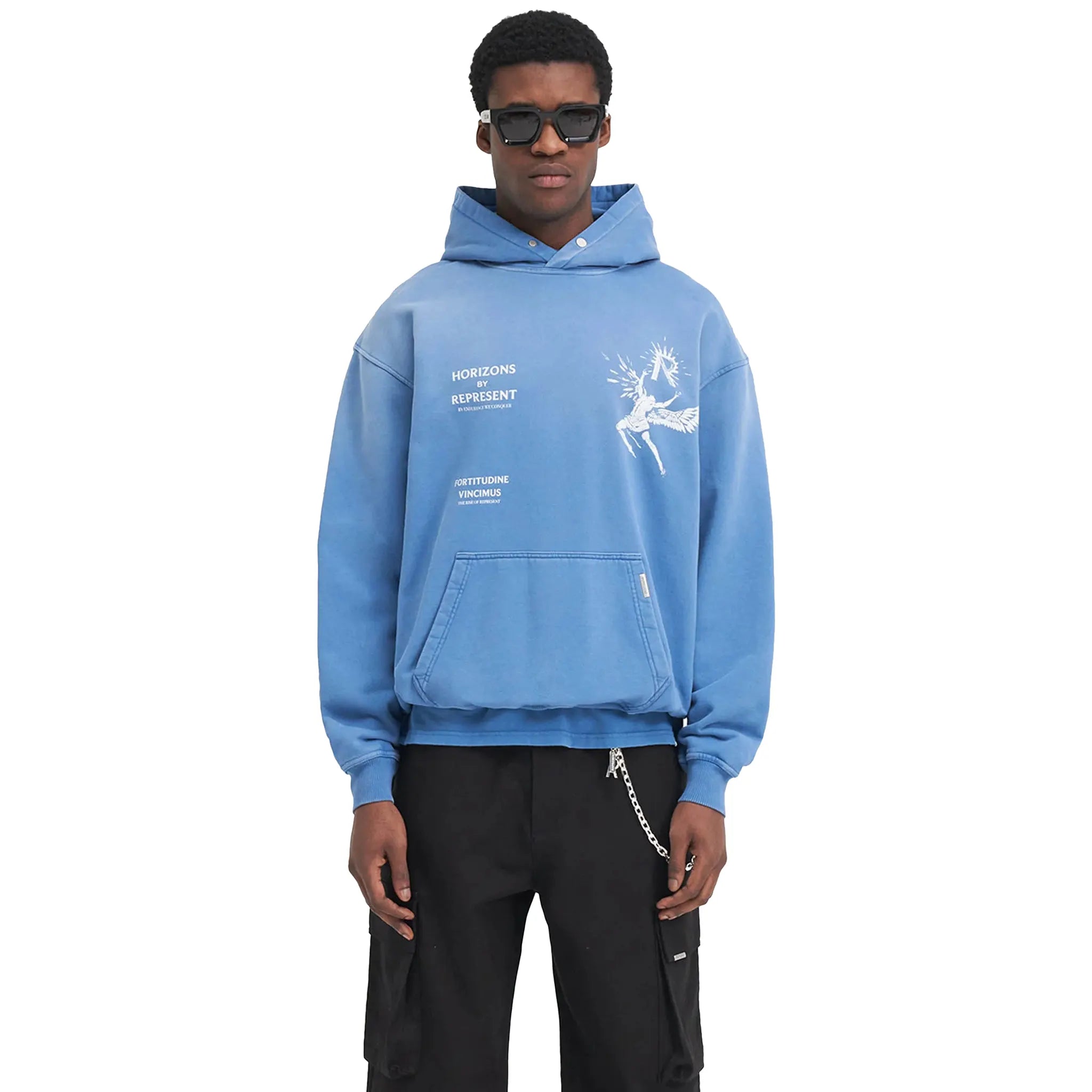 Represent Icarus Sky Blue Hoodie MLM468 432
