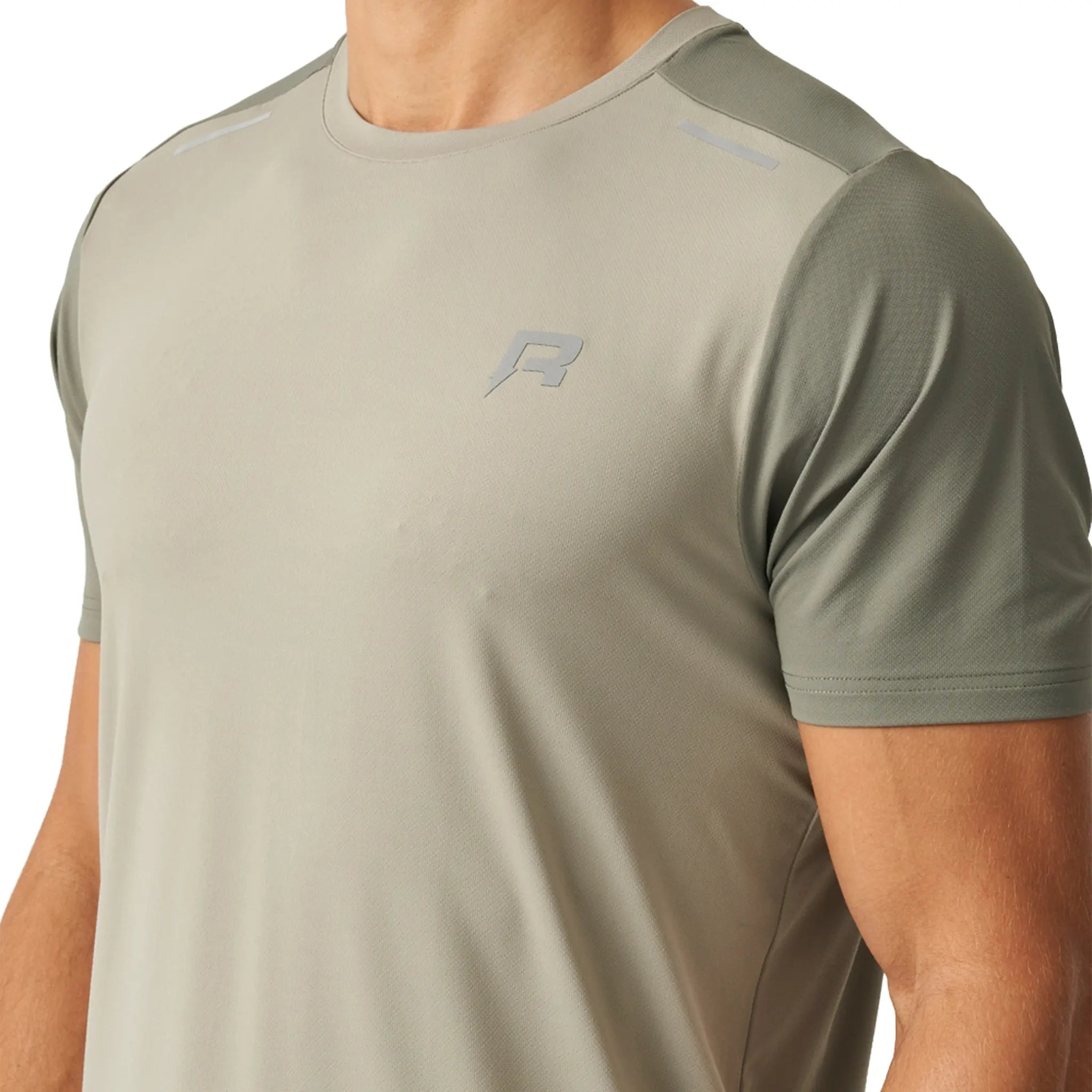 Detailed View of Reprimo Flight Khaki Sand T Shirt