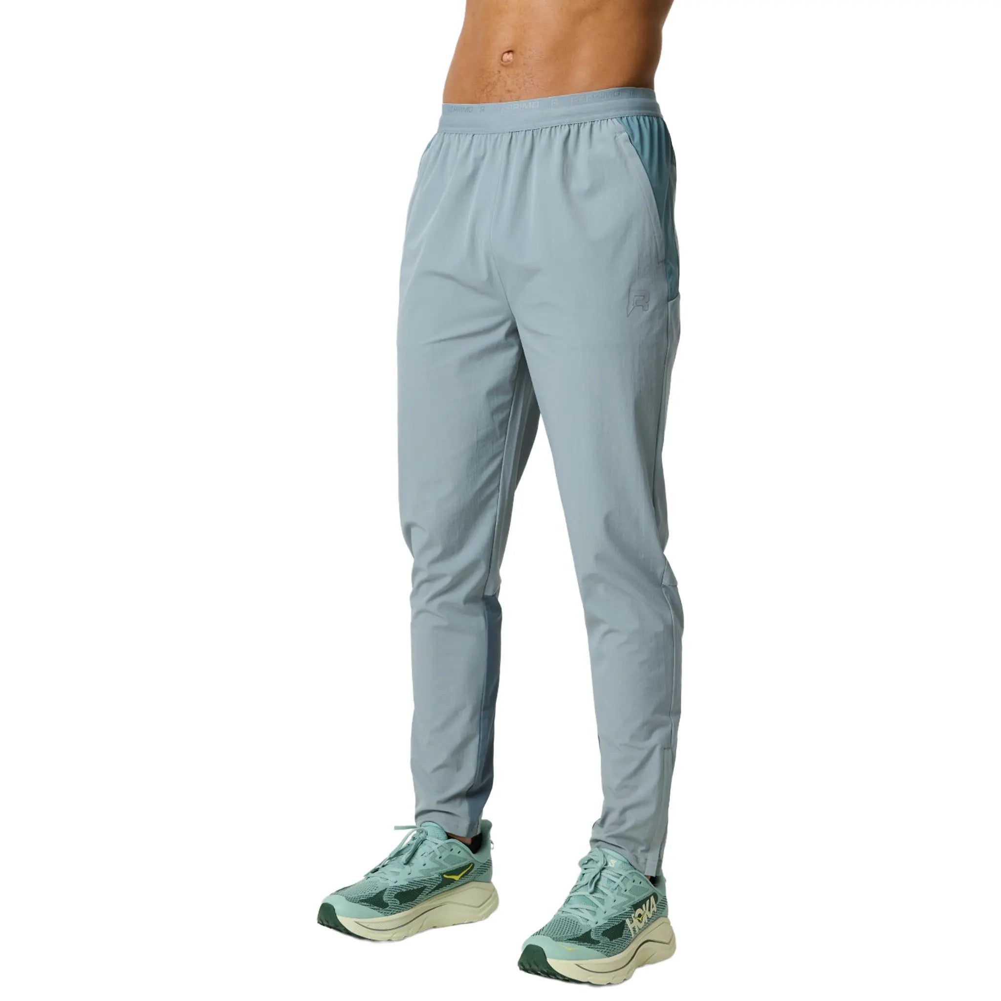Front View of Reprimo Flight Tide Marble Track Pants REP261-025