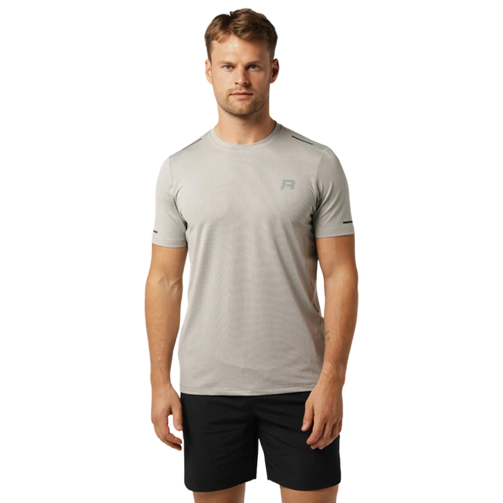 Front View of Reprimo Xcelerate Greylight T-Shirt