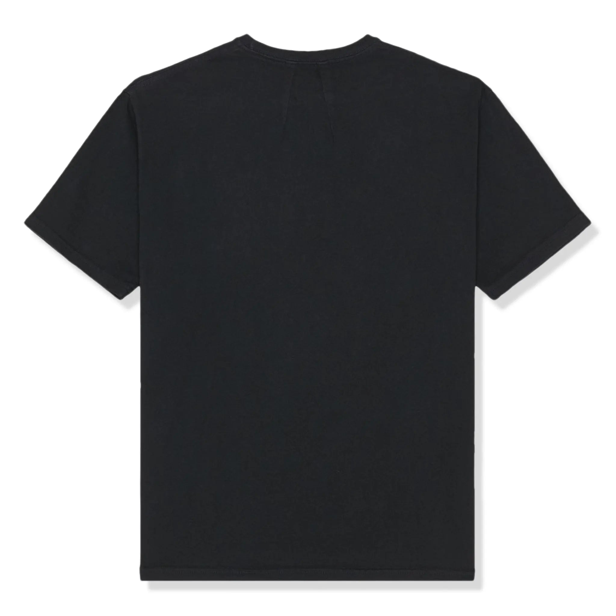 Back View of Rhude Collegiate Crest Black T Shirt  RHPF25TT05012