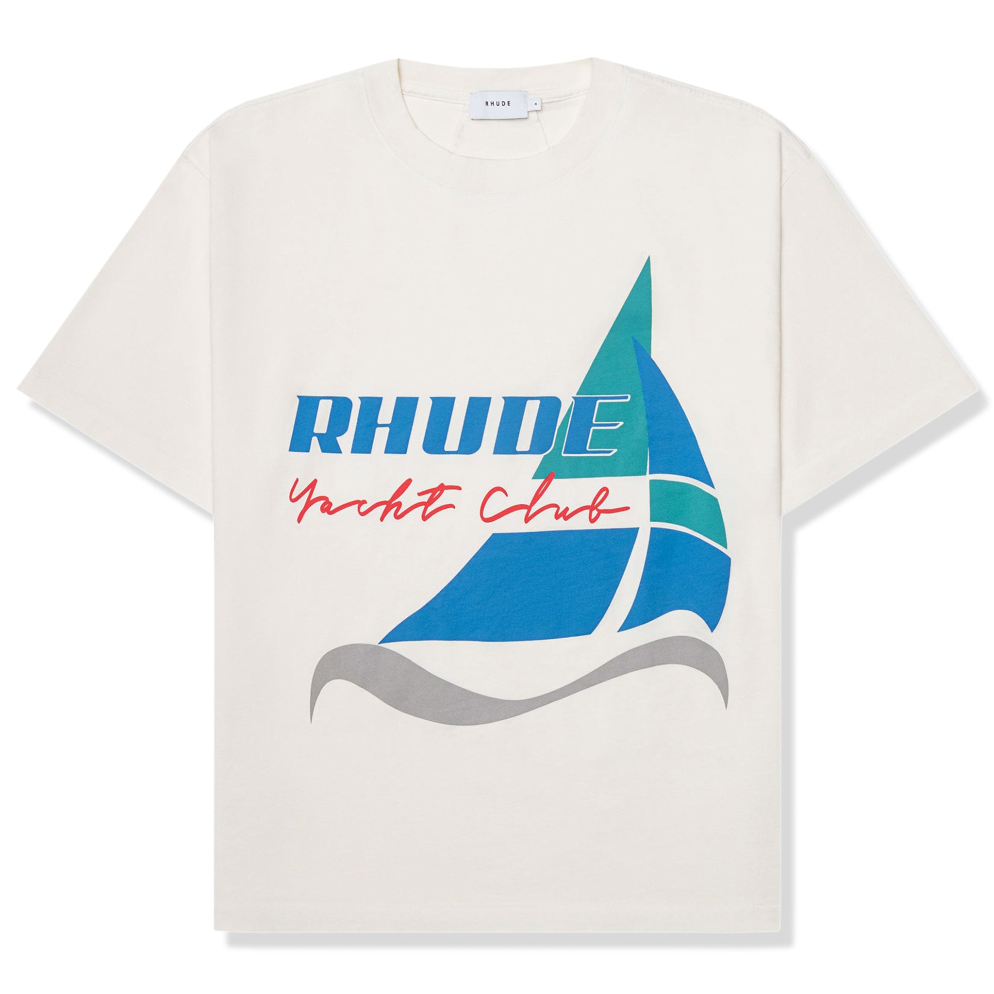 Preloved - Rhude Yacht Club Vintage White T Shirt