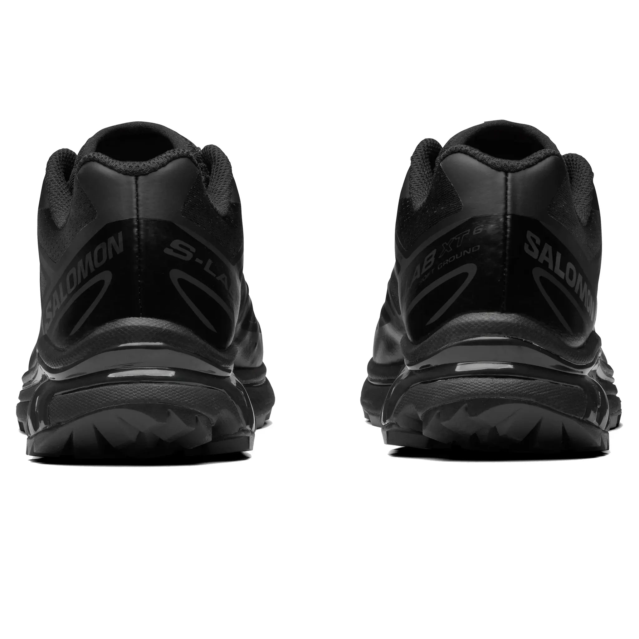 Back View of Salomon XT-6 Advanced Black Sneaker L41086600