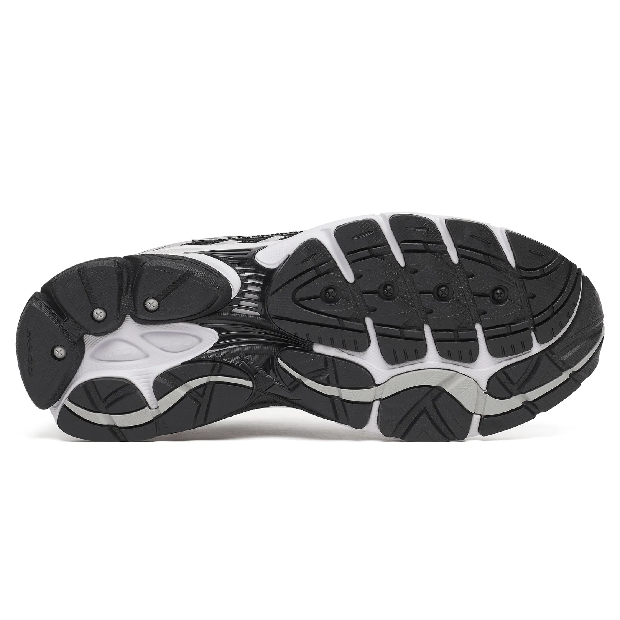 Sole View of Saucony Progrid Omni 9 Black White S101245-1006