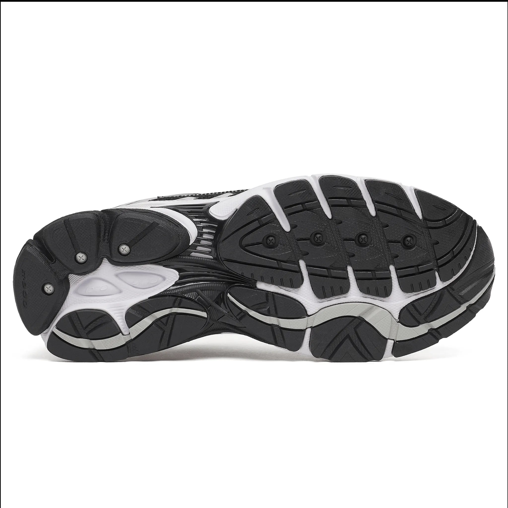 Sole View of Saucony Progrid Omni 9 Black White S101245-1006