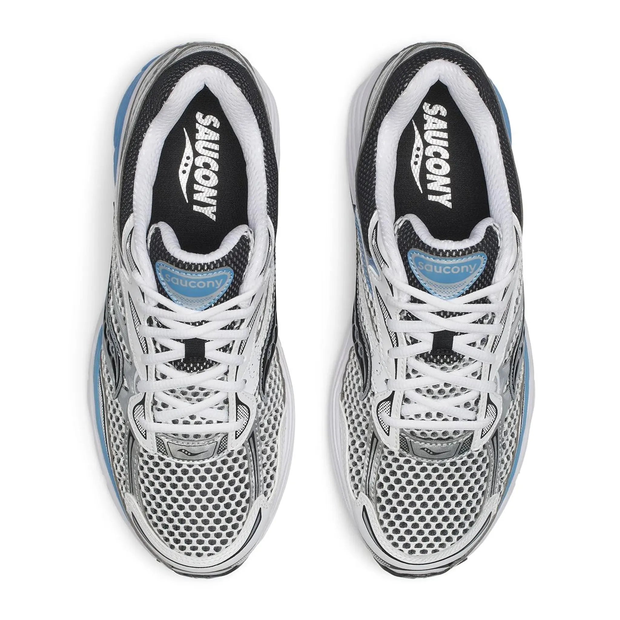 Upper View of Saucony Progrid Omni 9 Blissful White S101245-1094