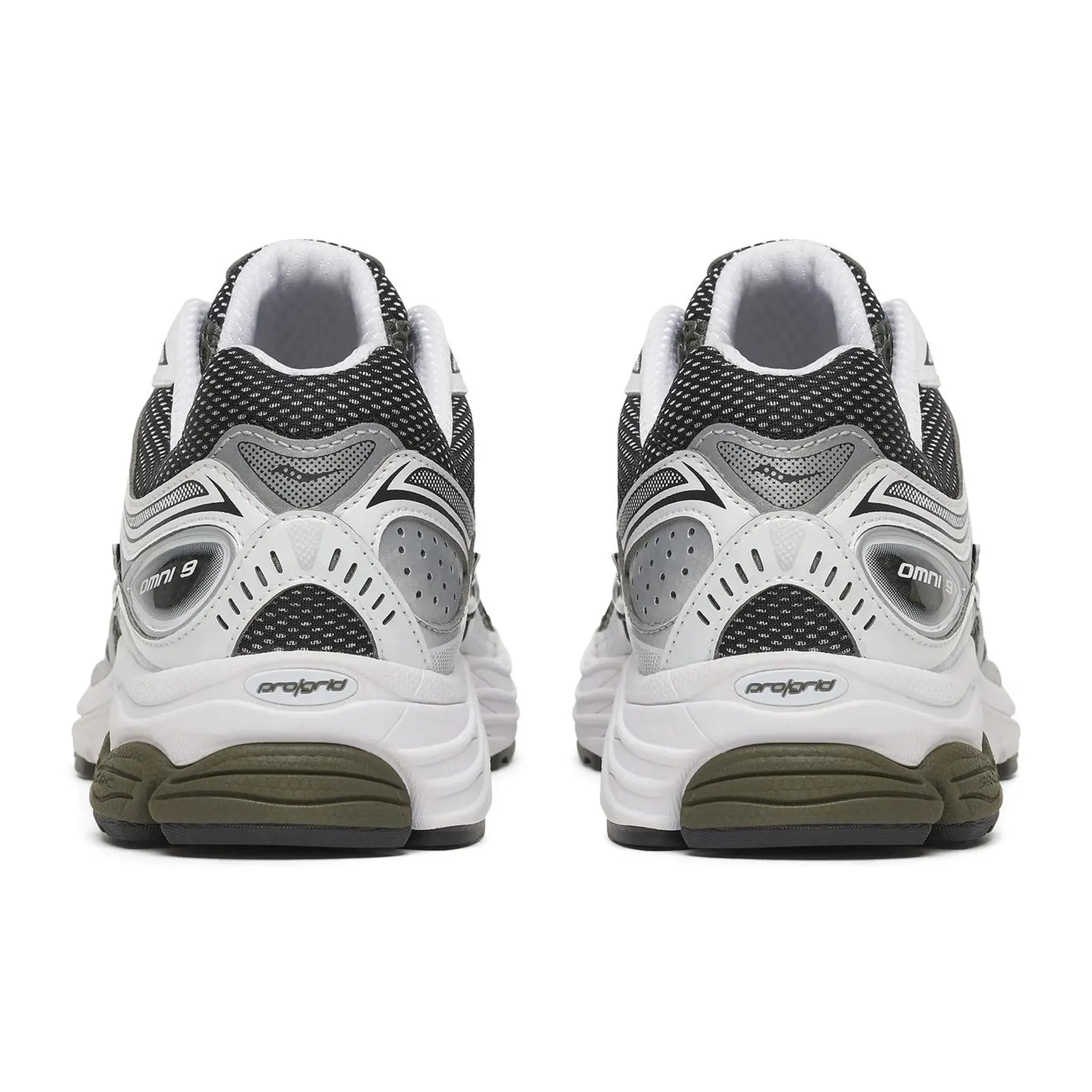 Back View of Saucony Progrid Omni 9 Fatigue S101245-1093