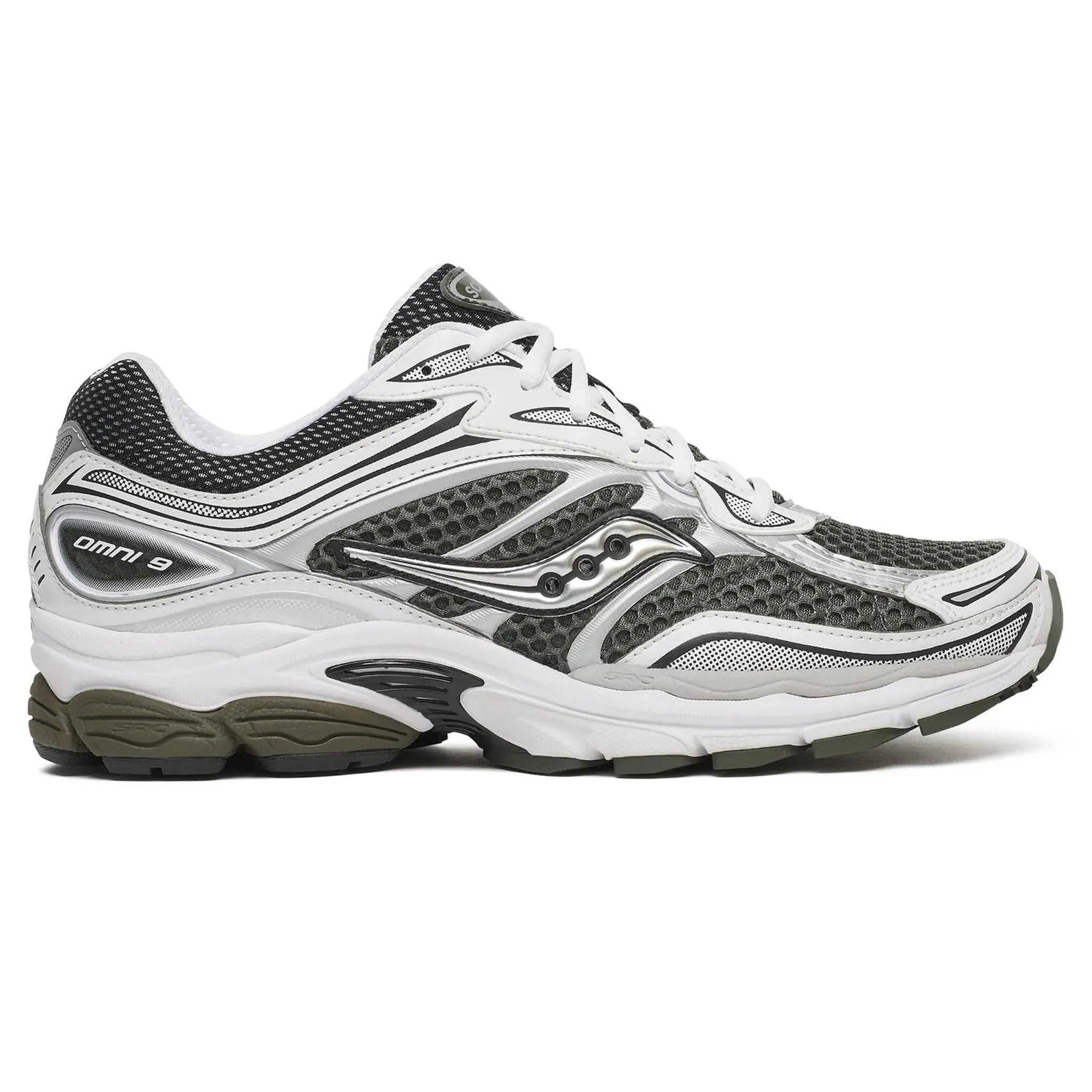 Side View of Saucony Progrid Omni 9 Fatigue S101245-1093