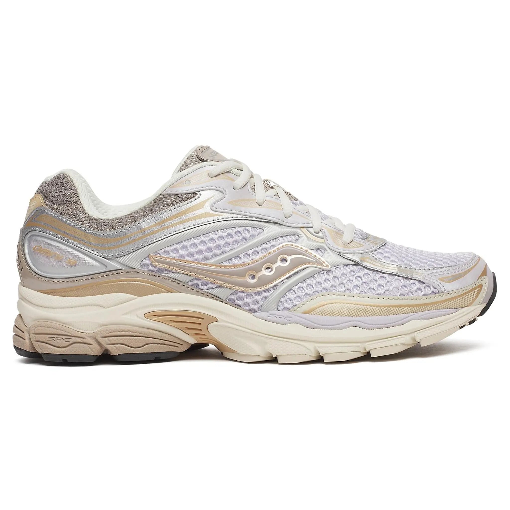 Side View of Saucony Progrid Omni 9 Grey Lilac S70739-31