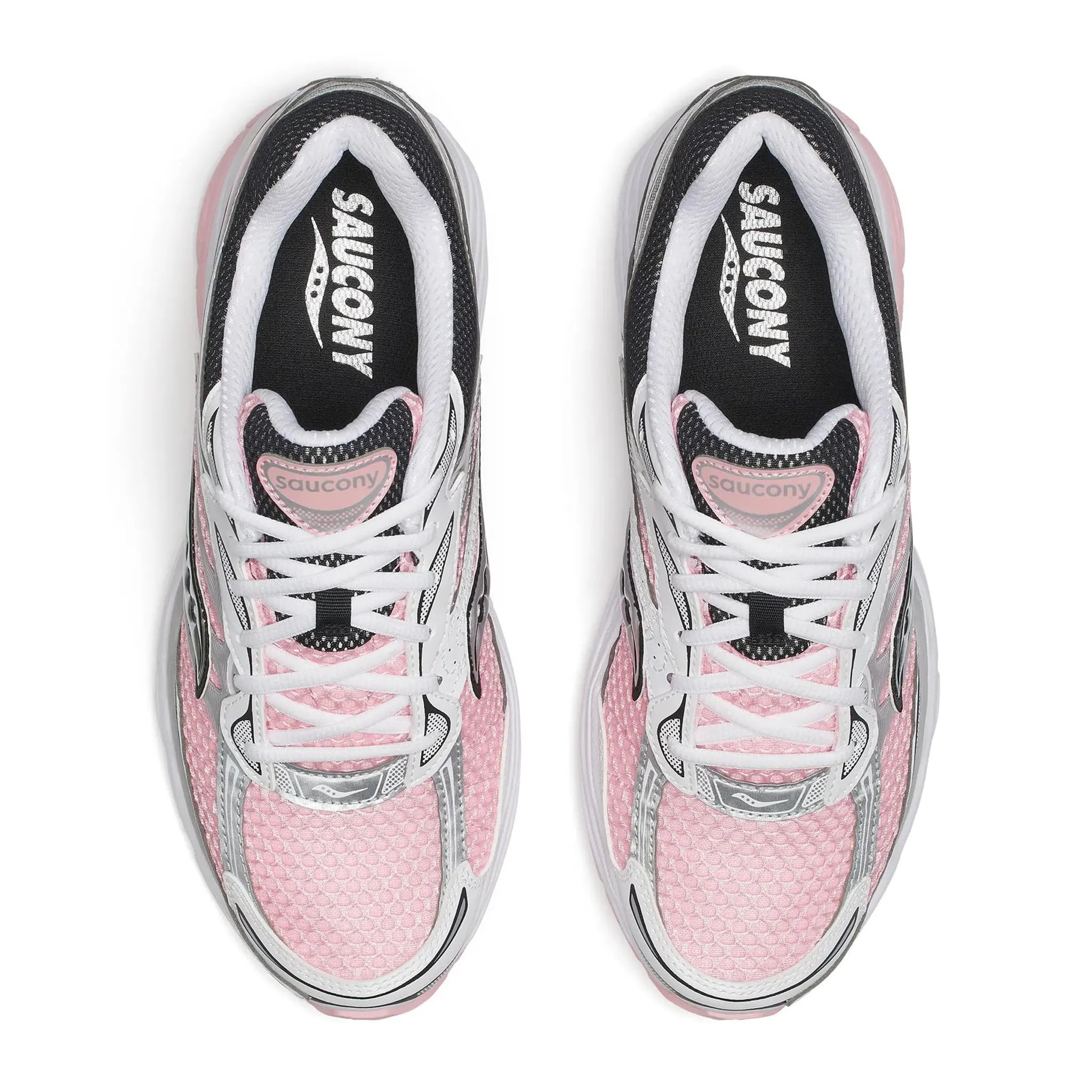 Upper View of Saucony Progrid Omni 9 White Touch S101245-1016