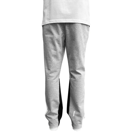 SIARR Flared Joggers Grey Paint