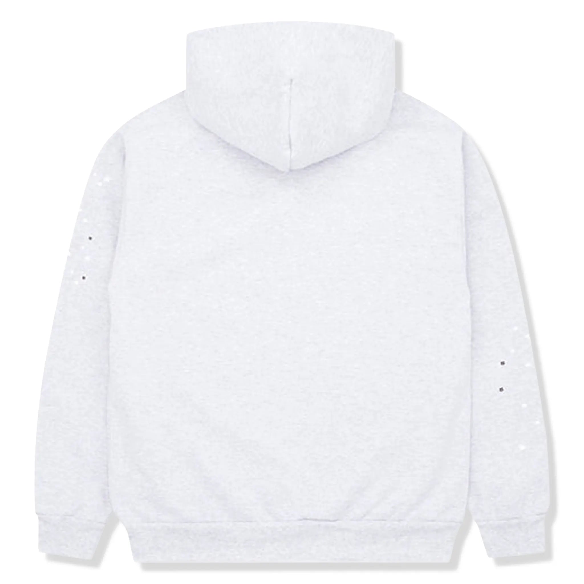 Sp5der OG Heather Grey Web Hoodie | SP5 OGWGRY-HD