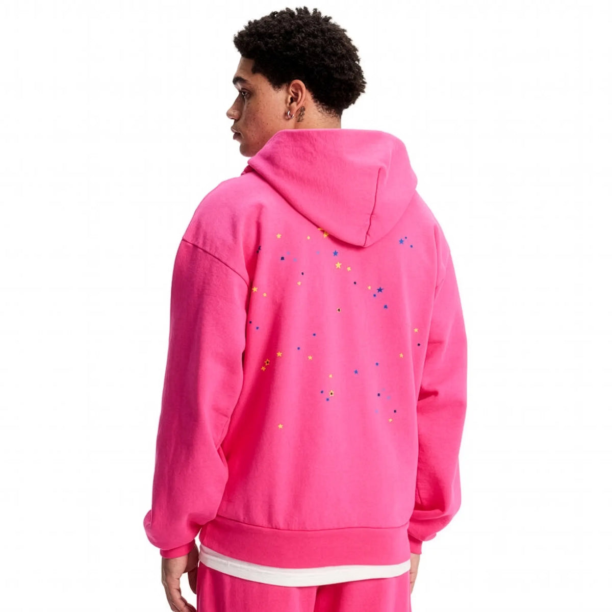 Sp5der P*nk V2 Pink Hoodie | SP5 MGSP5-HD