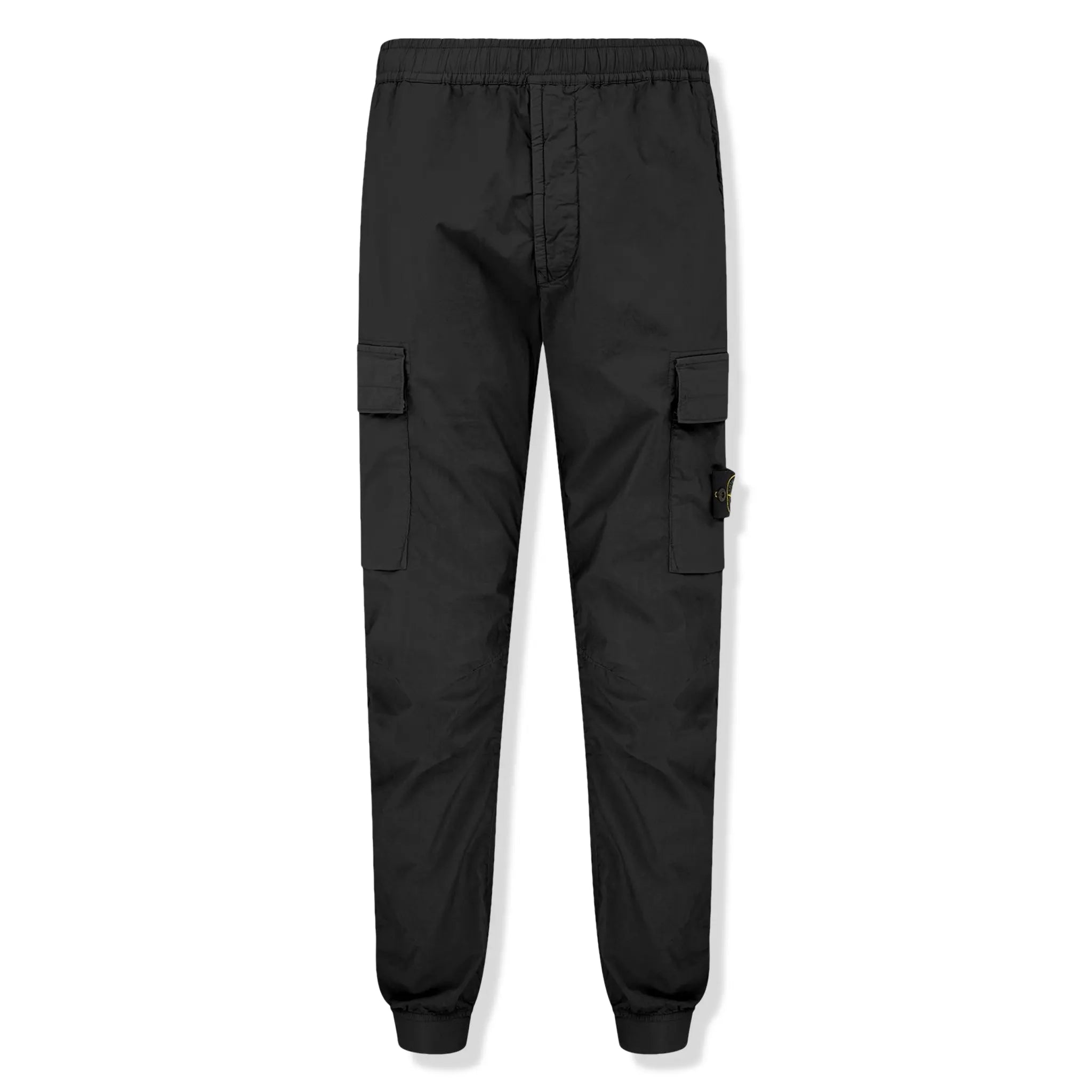 Front view of Stone Island Anthracite Grey Cargo Pants