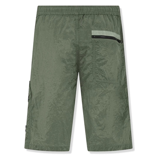 Stone Island Nylon Metal Light Green Shorts